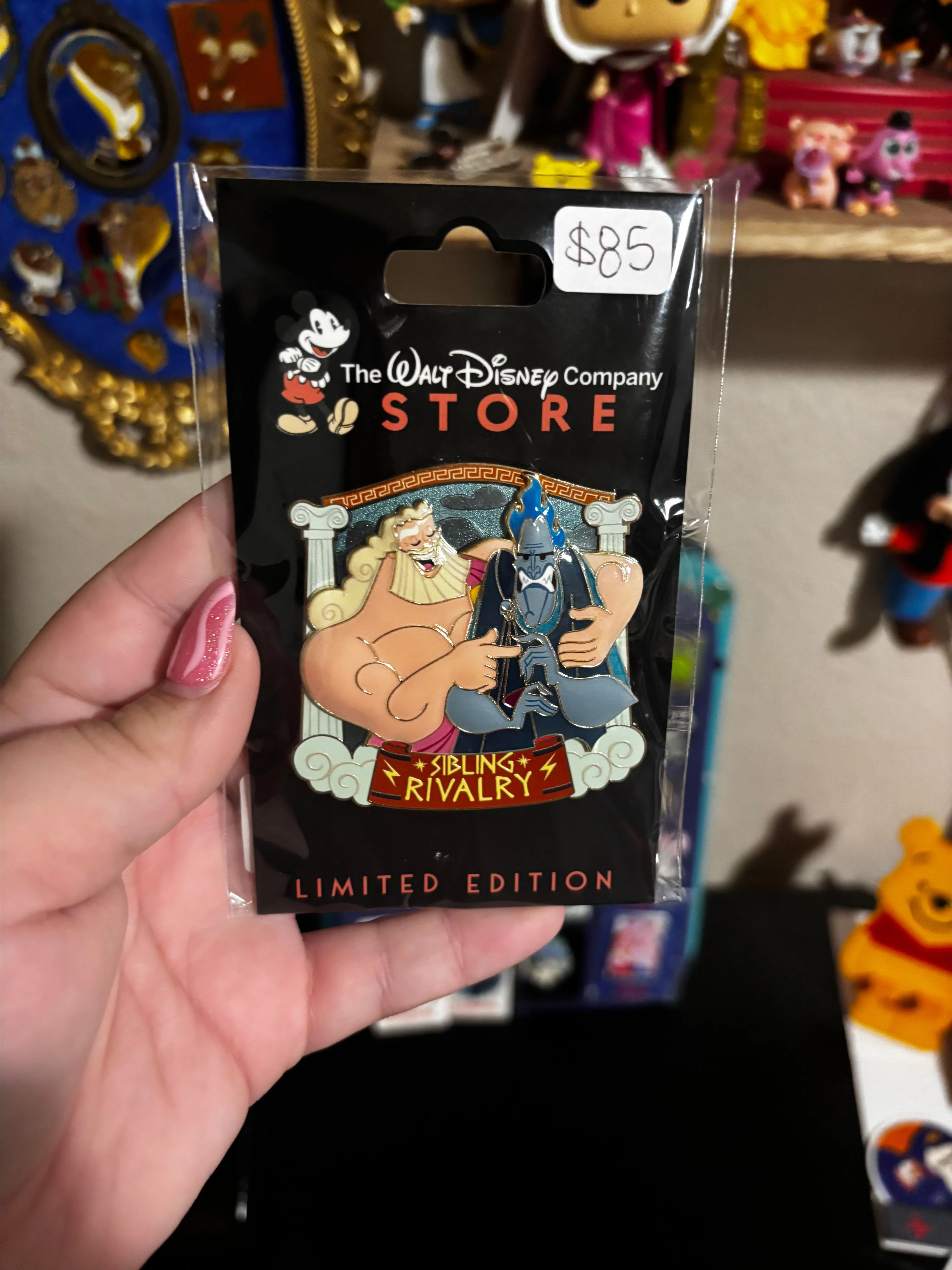 Product image for TWDC Siblings Day Pin Hades and Zeus Pin