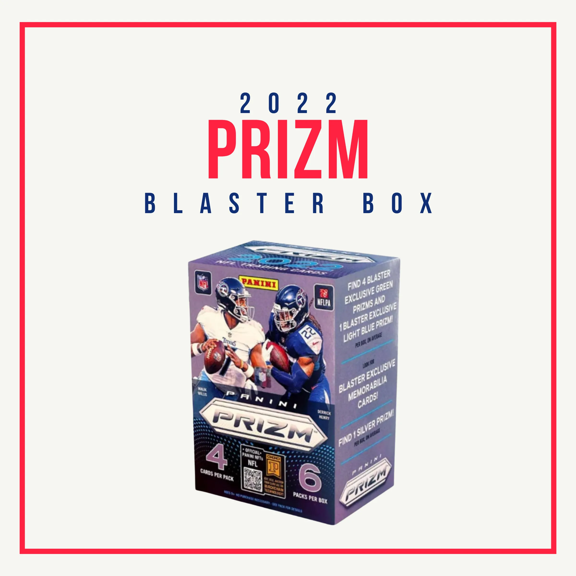 Product image for 2022 Panini Prizm NFL Blaster Box