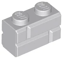 Product image for 100x Brand New 1x2 Lego Brick with Masonry Profile