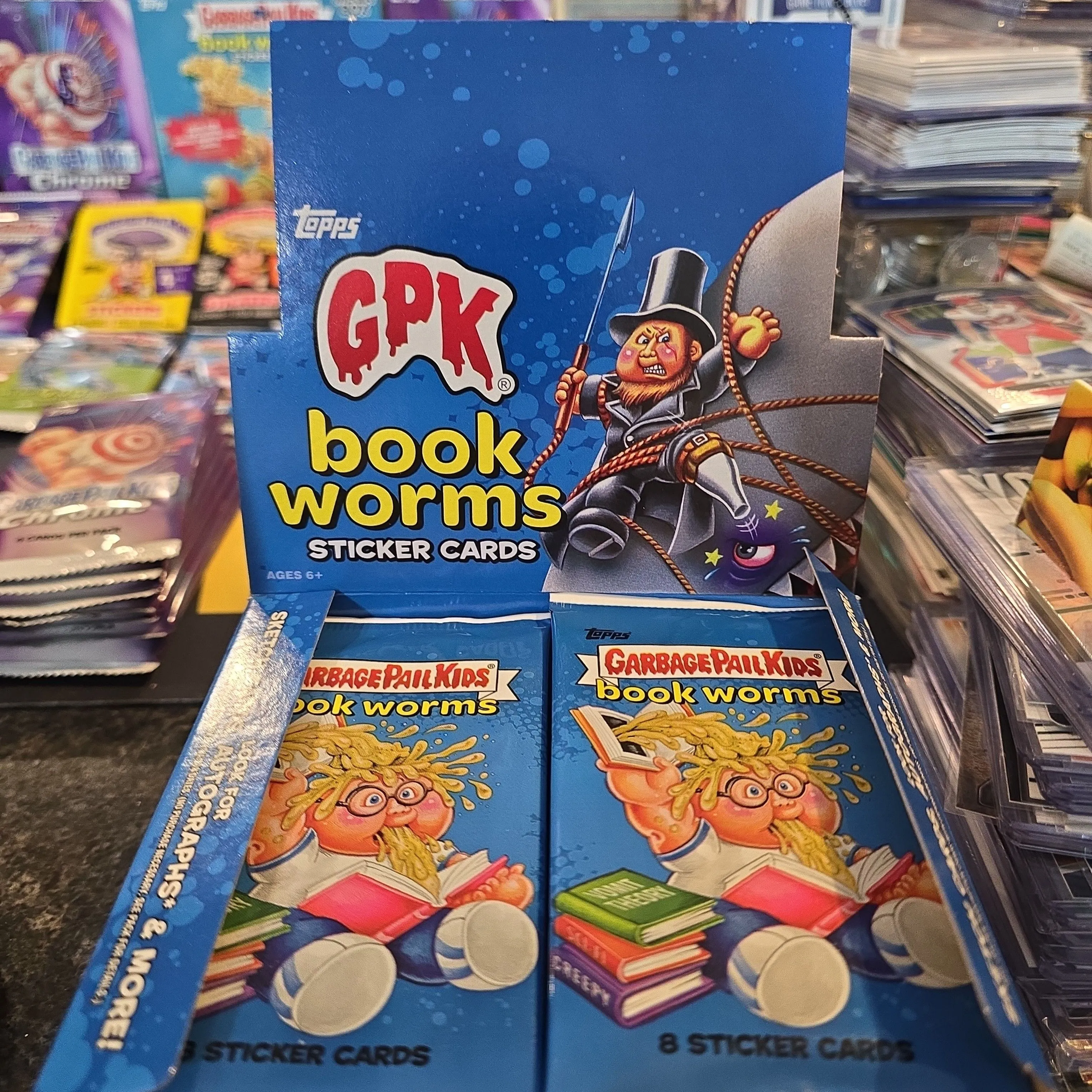 Product image for Garbage Pail Kids 1 pack Book Worm 