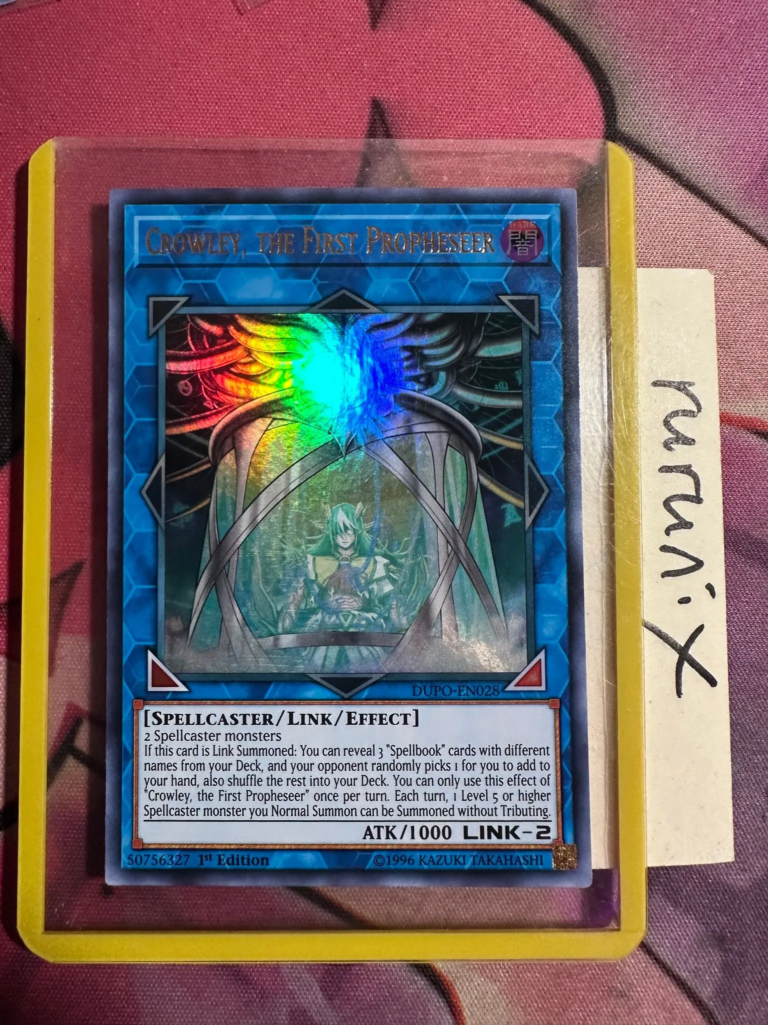 Yugioh Crowley the First Propheseer DUPO-EN028 Ultra Rare spellbook - Duel  Power (DUPO)  Whatnot: Shop, Sell, Connect