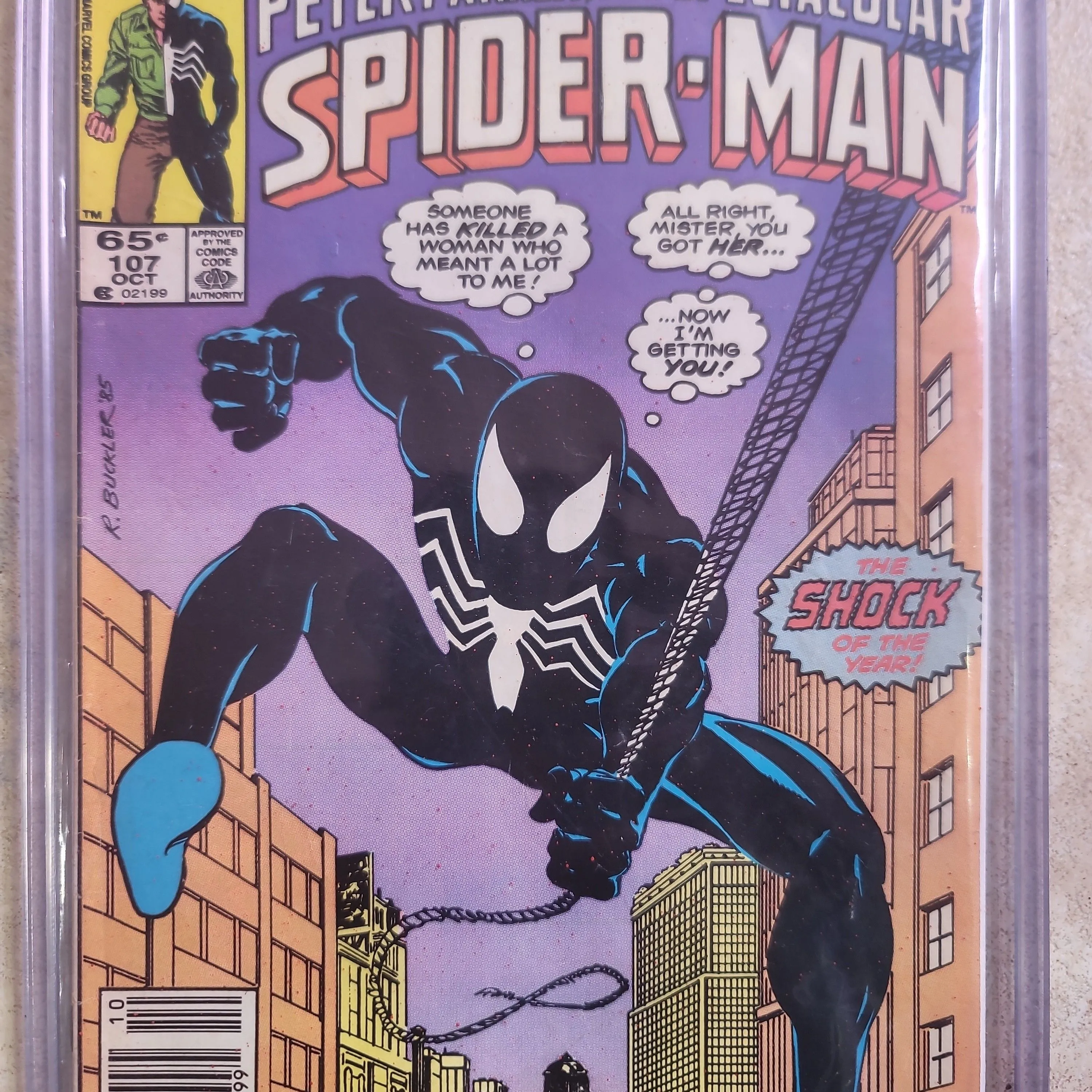 Product image for The Spectacular Spider-Man #107 Oct (Marvel,1985)