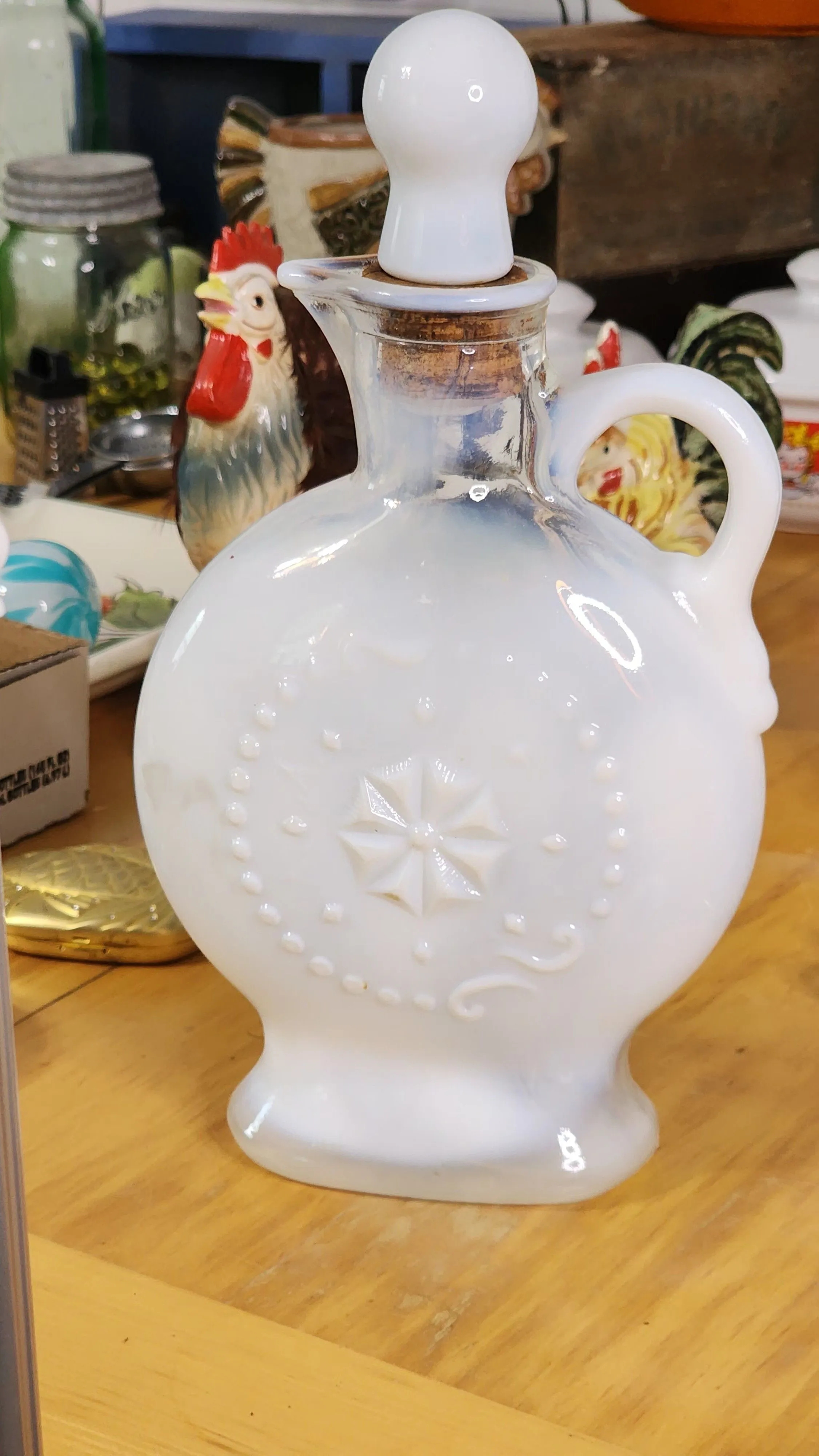 Product image for White Opalescent Decanter