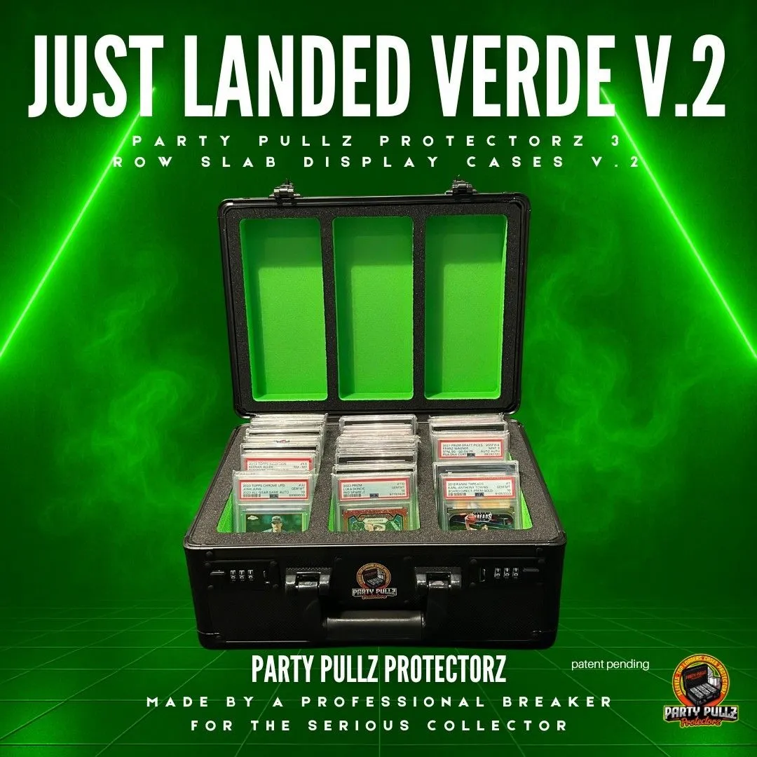 Product image for Party Pullz Protectorz 3 Row V.2 Slab Case "Verde V.2"