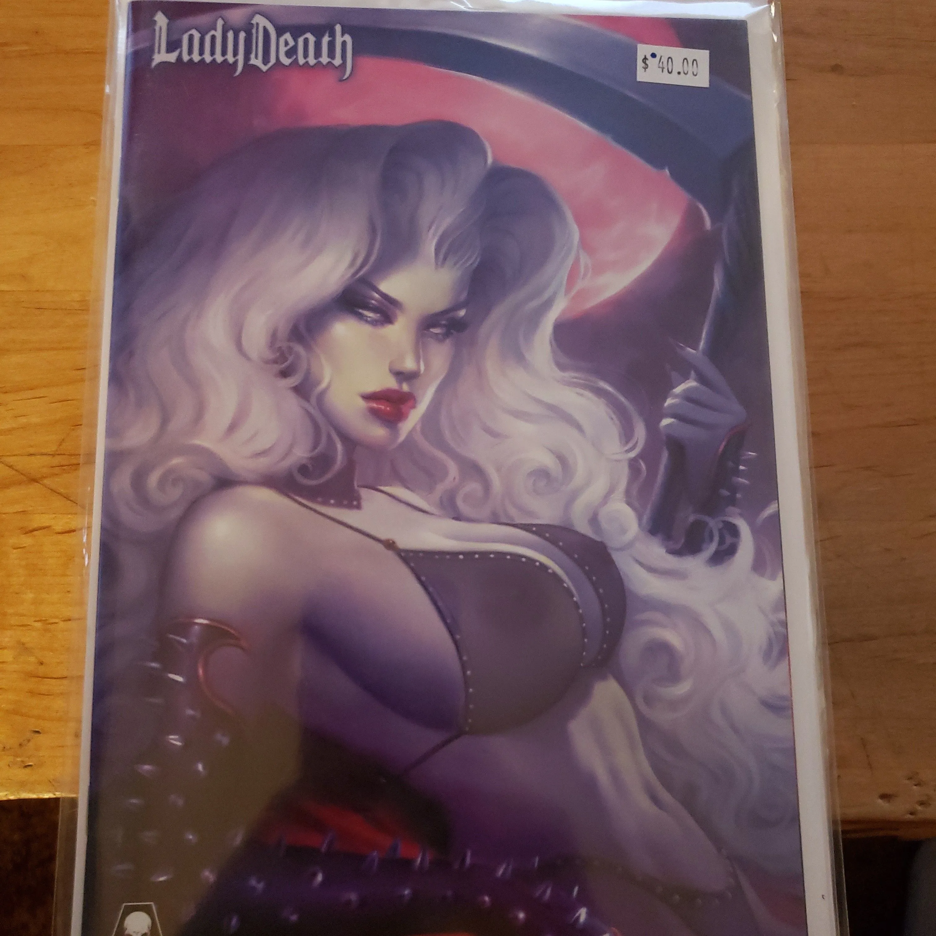 Product image for Lady Death Blasphemy Anthem #1 Naughty Edition 