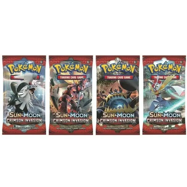 Product image for Packs - 1 x Crimson Invasion Booster Pack (Ripped Or Shipped)