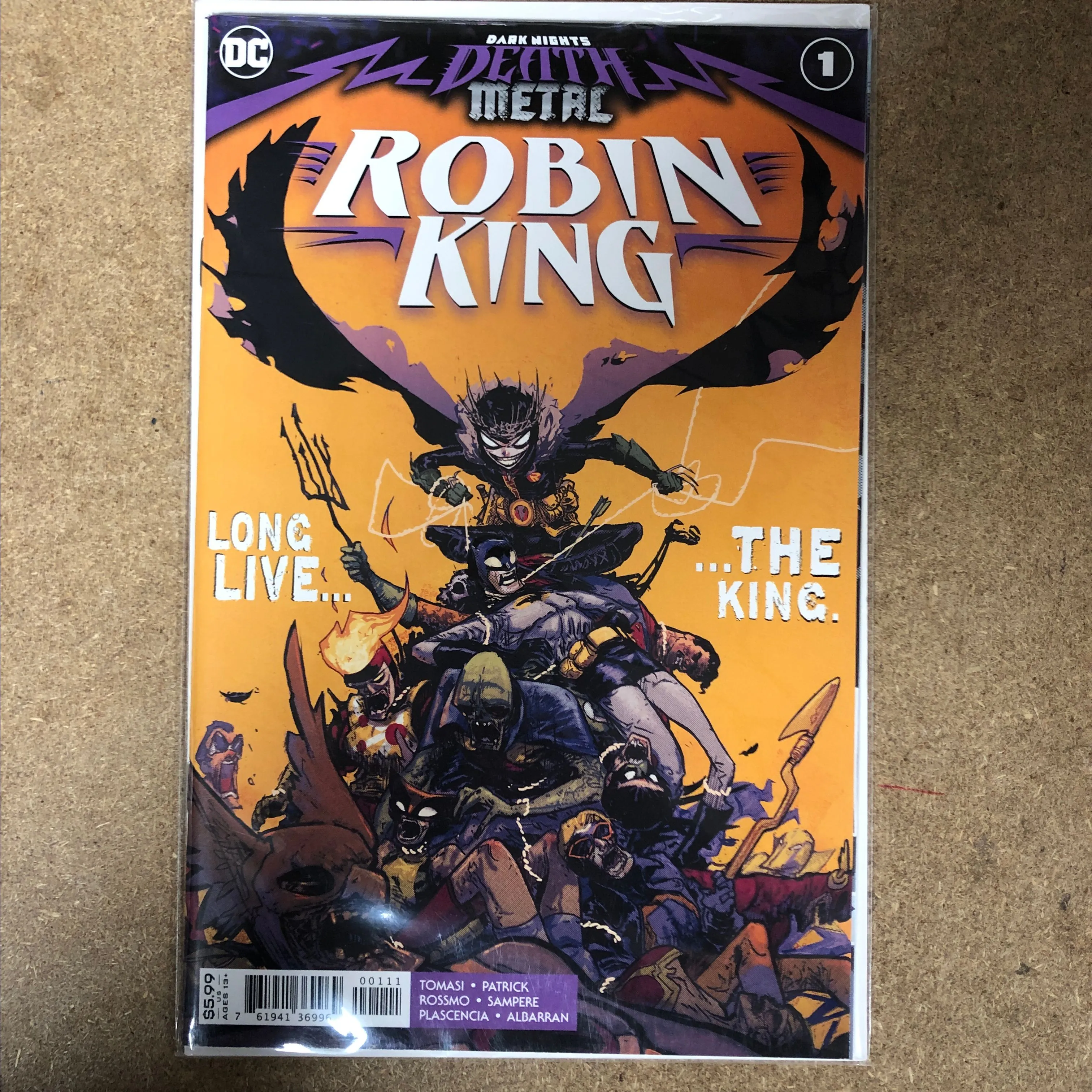 Product image for DARK NIGHTS DEATH METAL ROBIN KING #1 (2020) DC COMICS