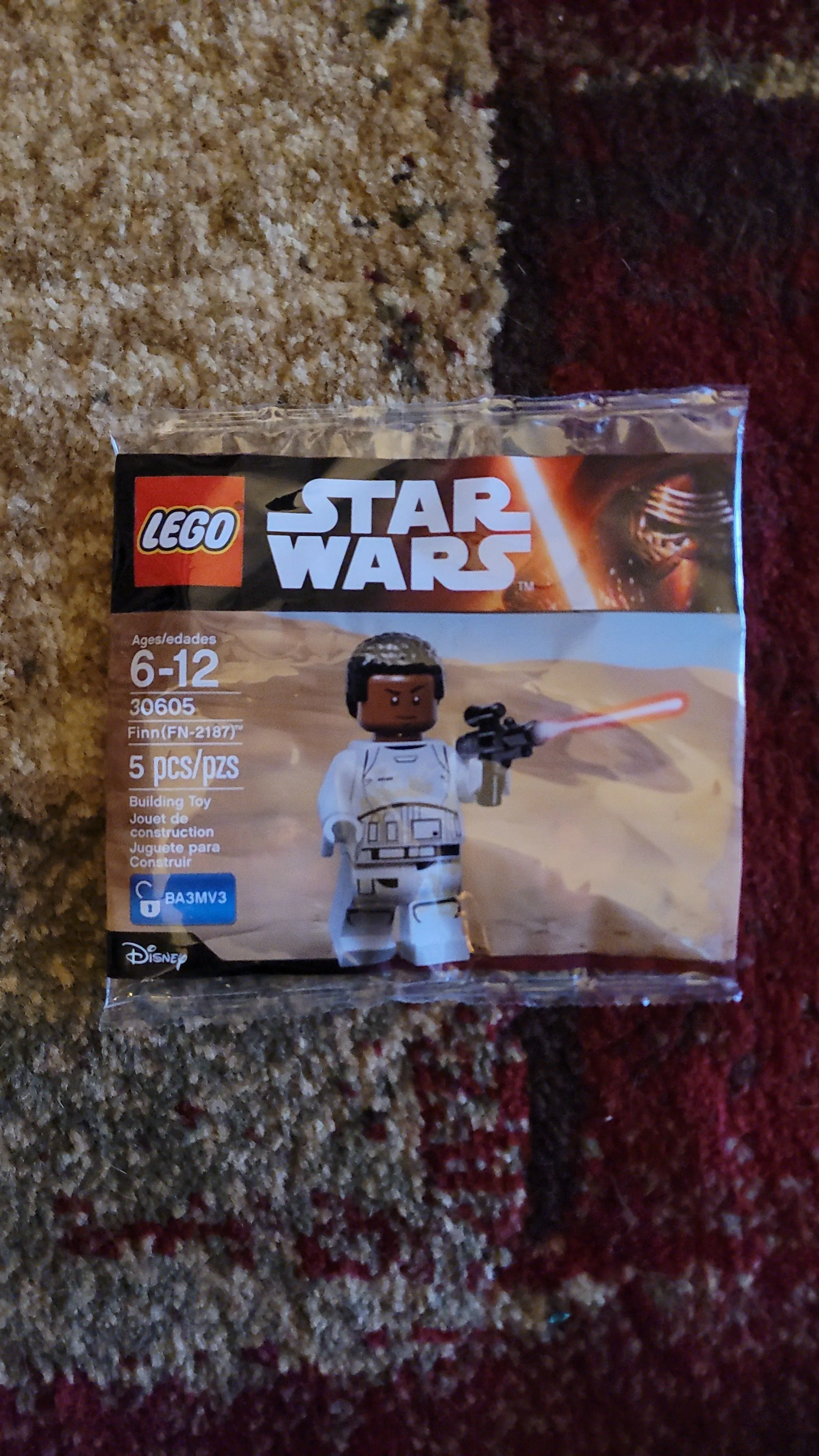 Product image for LEGO Finn (FN - 2187) Poly Bag (2016)