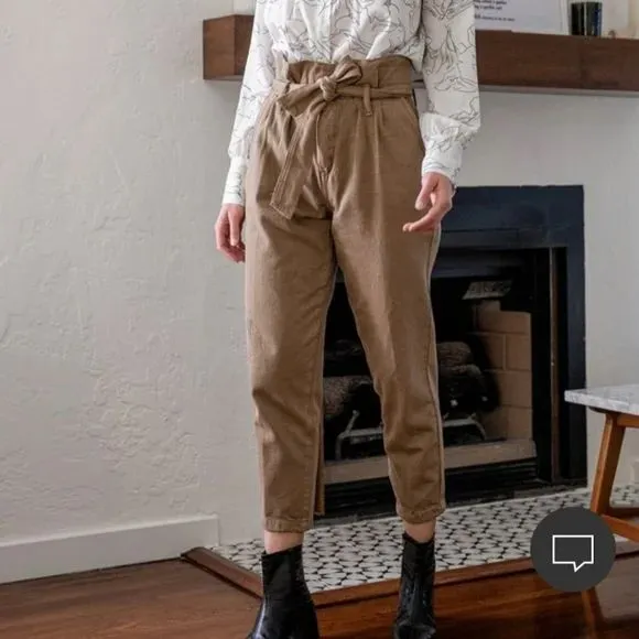 Product image for 09. BlankNYC Paperbag waist pants Sz 29