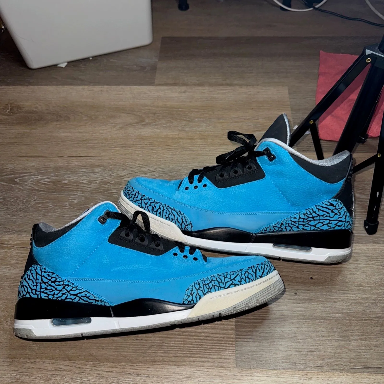 Product image for JORDAN 3 POWDER BLUE SIZE 15