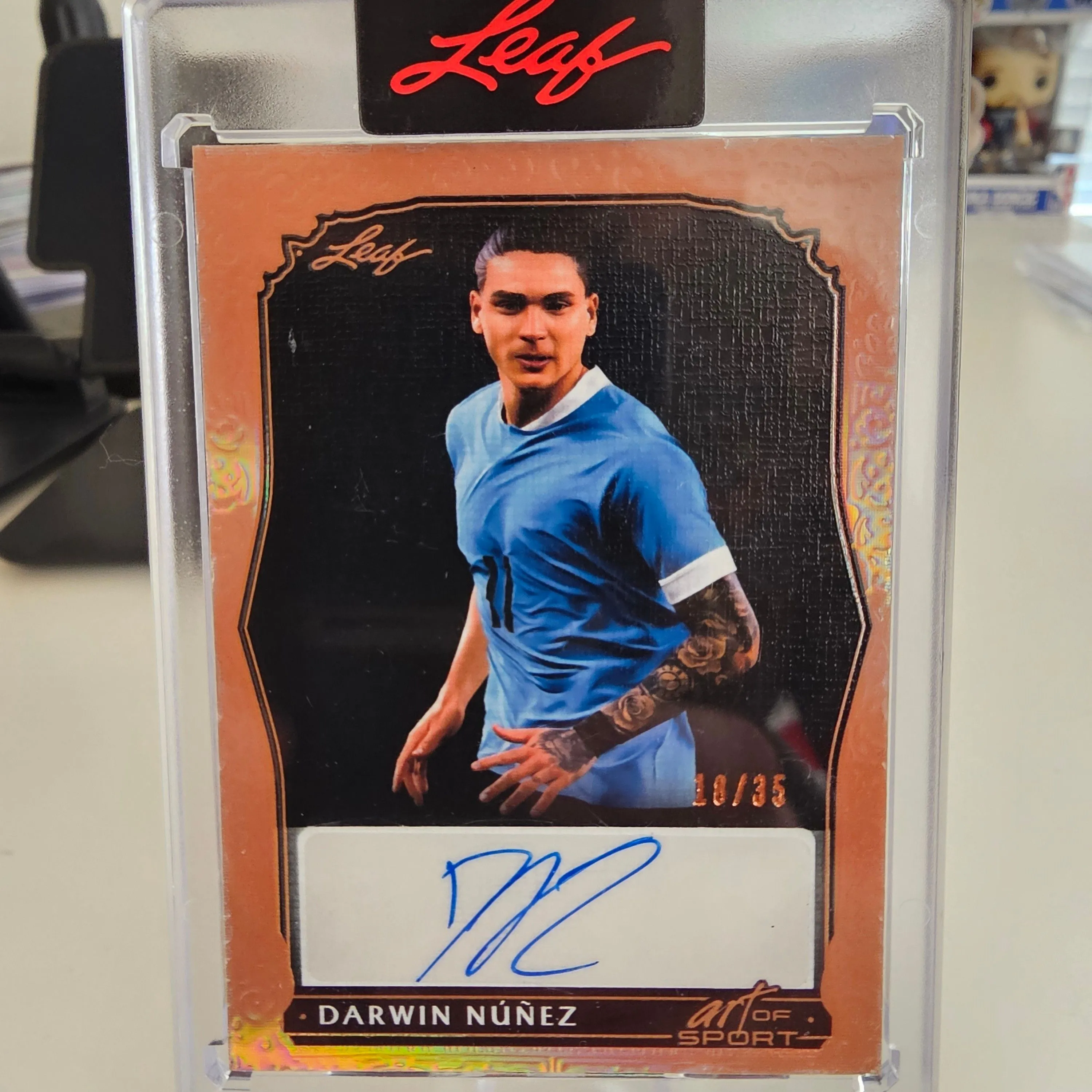 Product image for 2023 Leaf Art of Sport Darwin Nunez /35