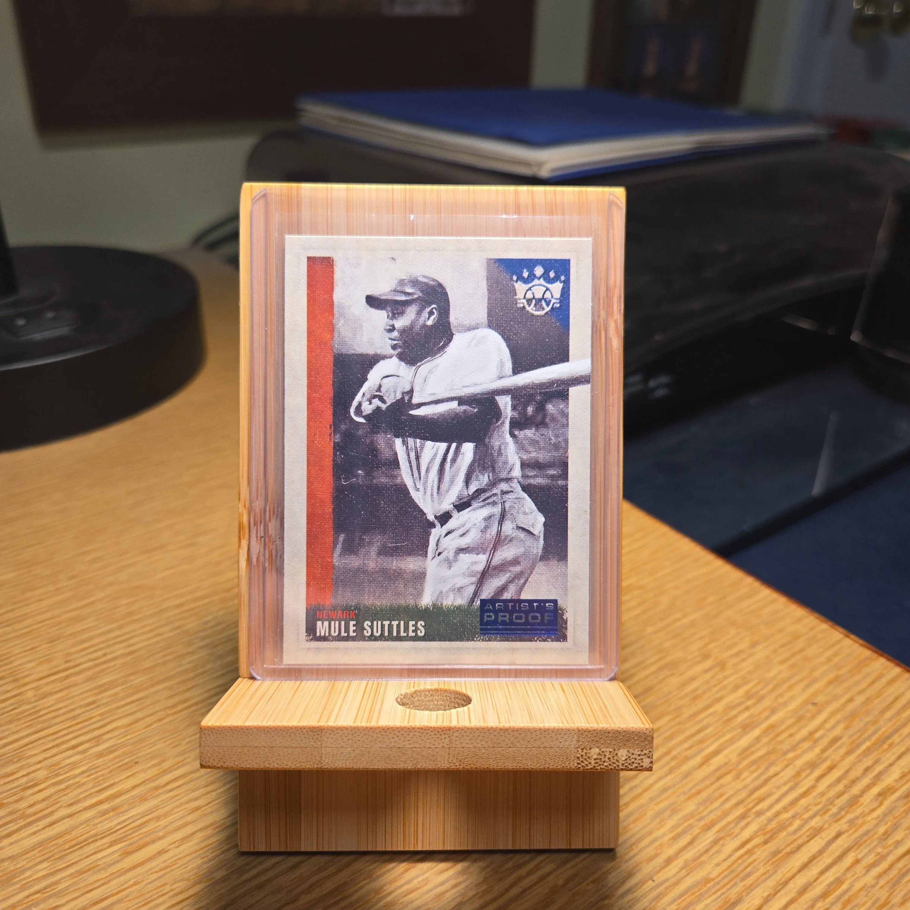 Product image for 2022 Panini Diamond Kings Artist's Proof Blue Mule Suttles 