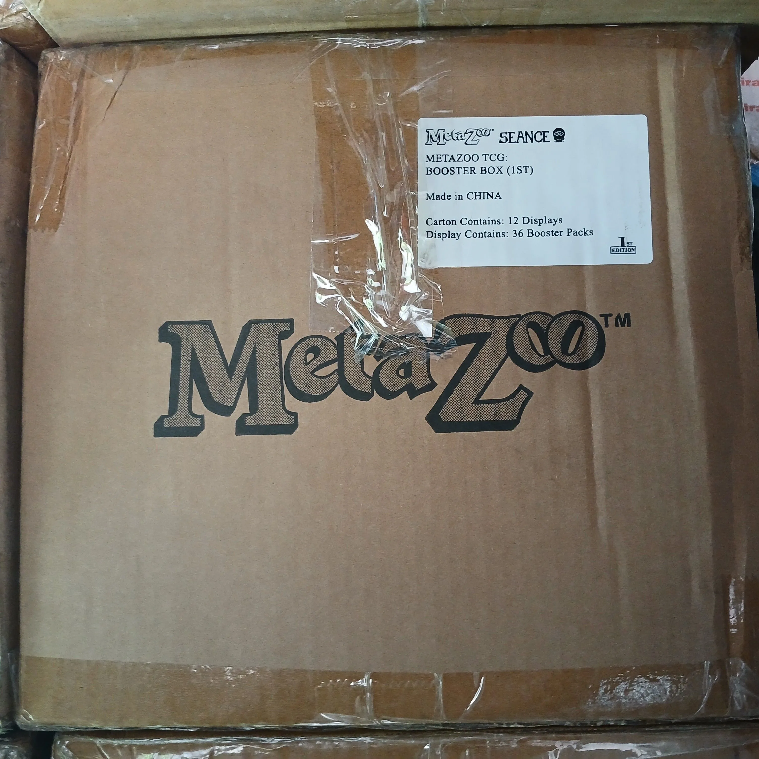 Metazoo Seance 1st Edition Master Carton 12 Displays Sealed Unopened New   Whatnot: Shop, Sell, Connect