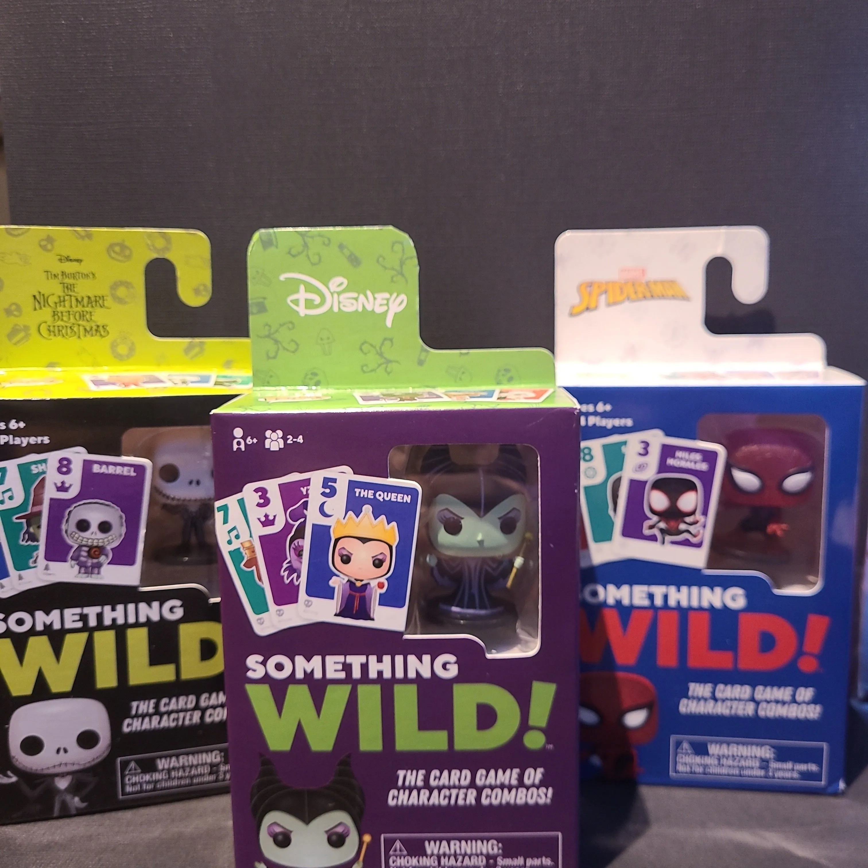 Product image for Something Wild! Funko 3 pack bundle Nightmare Before Christmas, Disney, and Spiderman