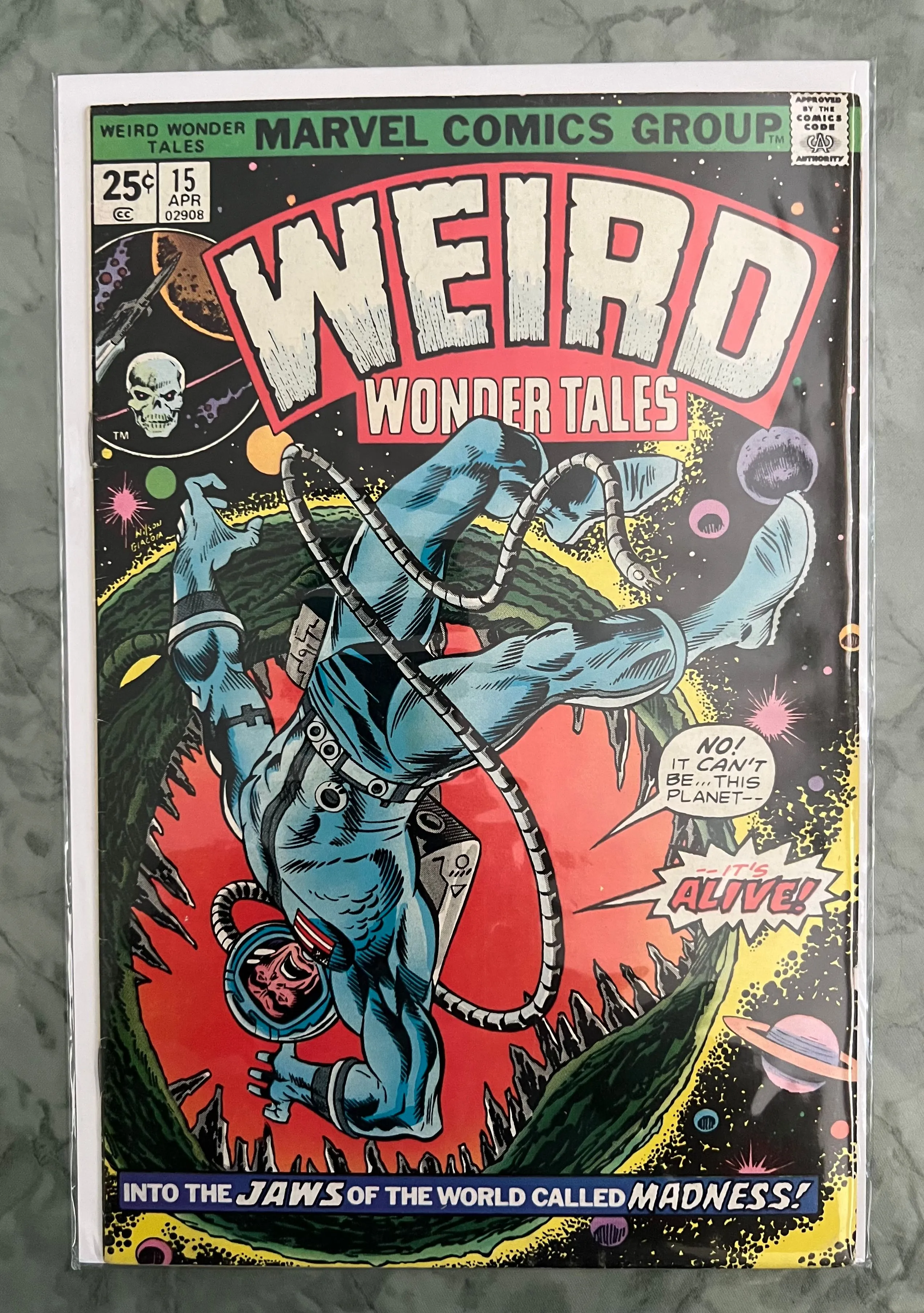 Product image for WEIRD WONDER TALES 15 MARVEL HORROR 1976