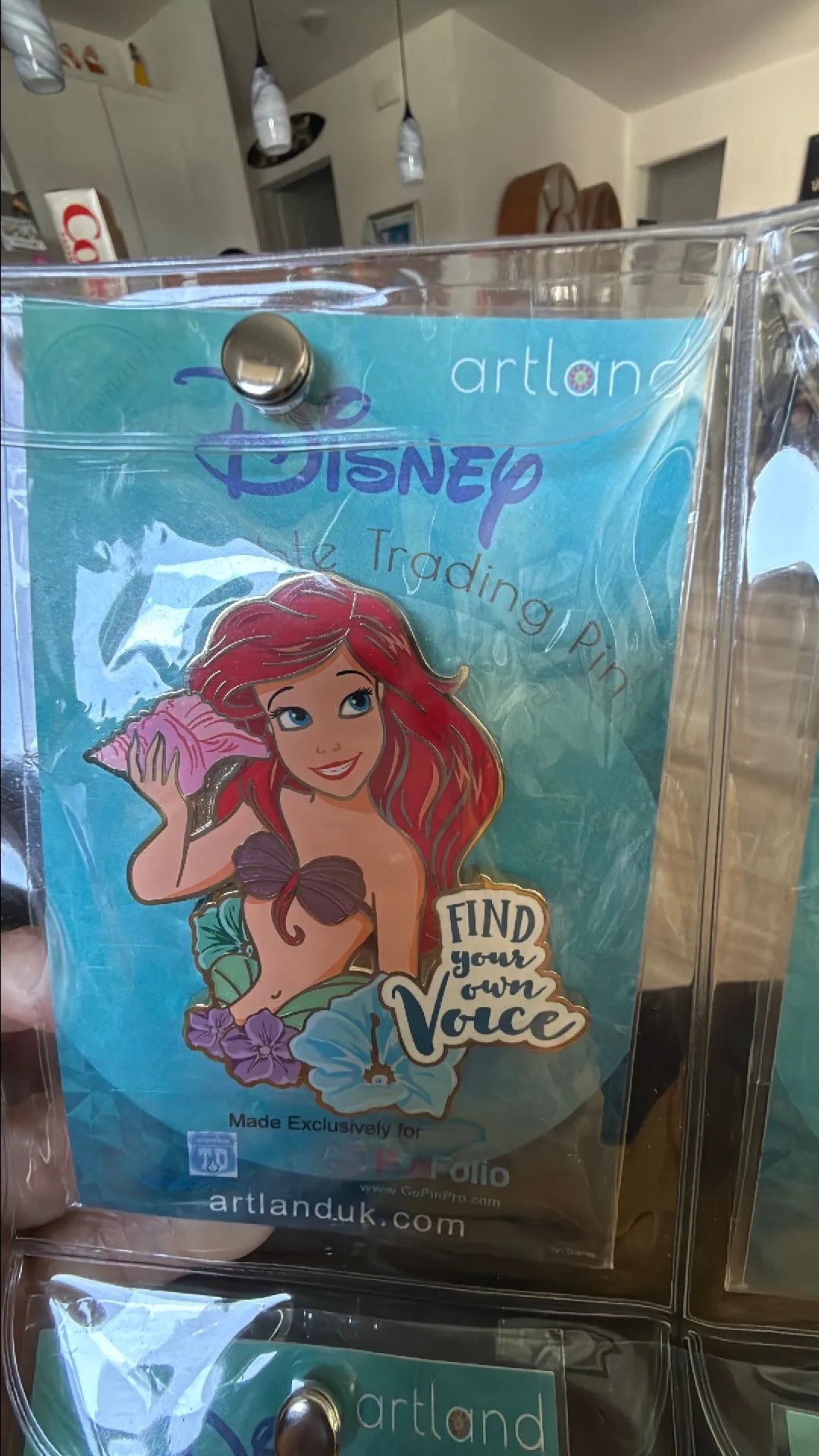 Product image for Disney Artland Empowered Princesses Belle Moana Cindy Ariel Set  LE150