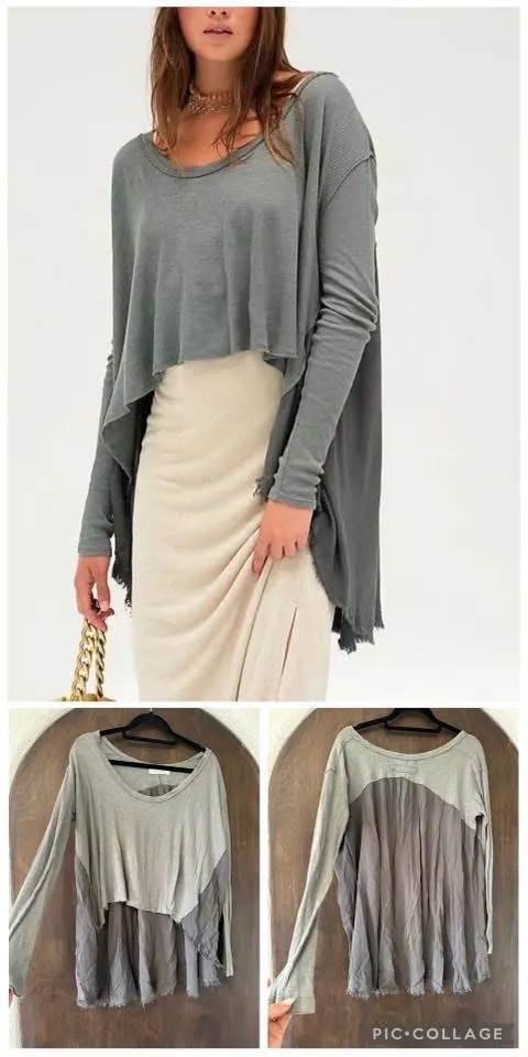 Product image for 7. Free People | We The Free | Nikala Tee | Size Small
