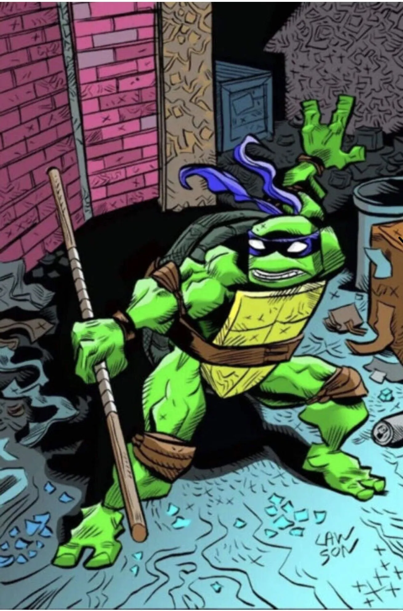 Product image for Teenage Mutant Ninja Turtles 143 Lawson virgin cover