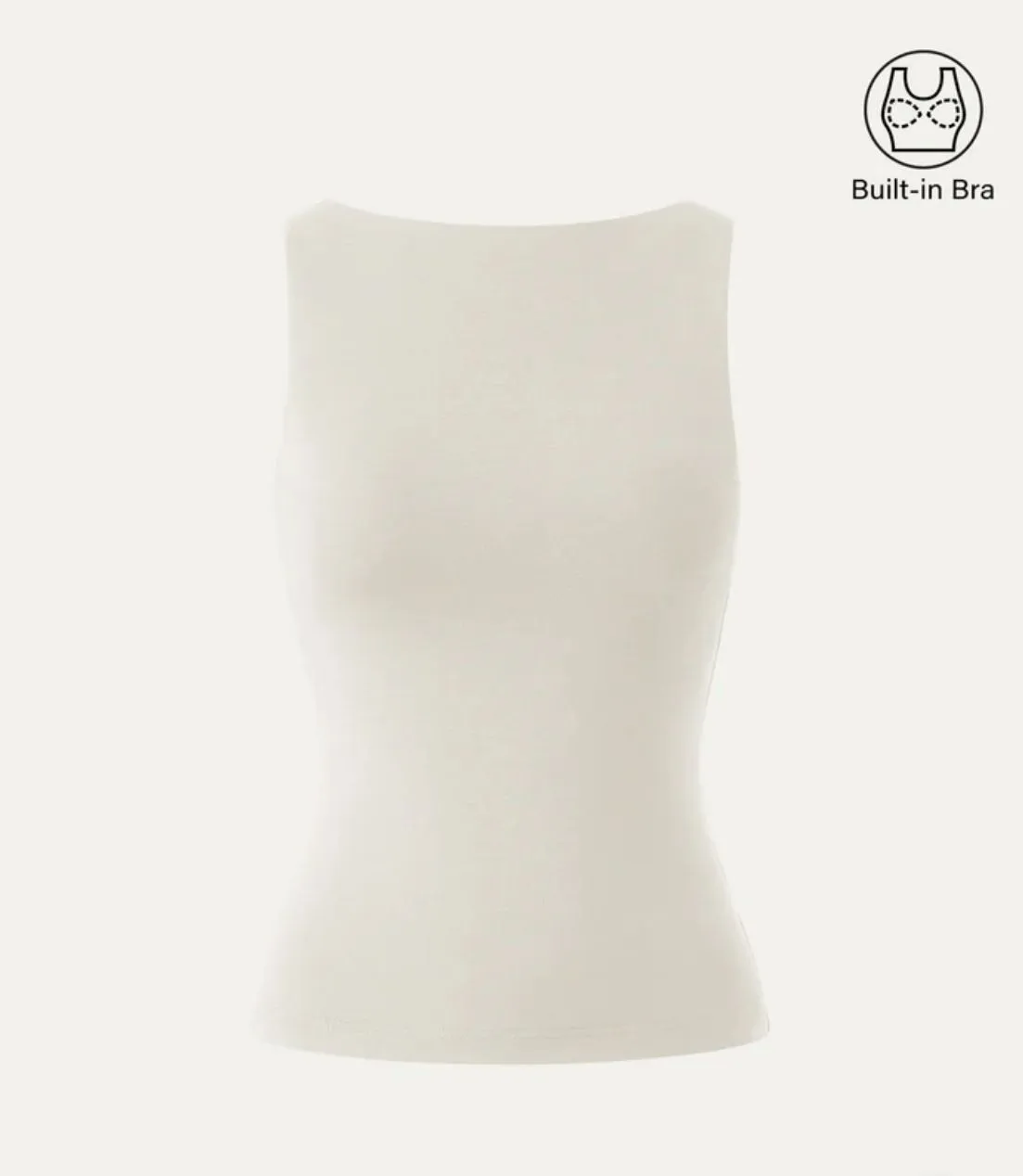 Product image for BIN: NWT OGL Soft Boatneck New Airy Brami Tank Medium
