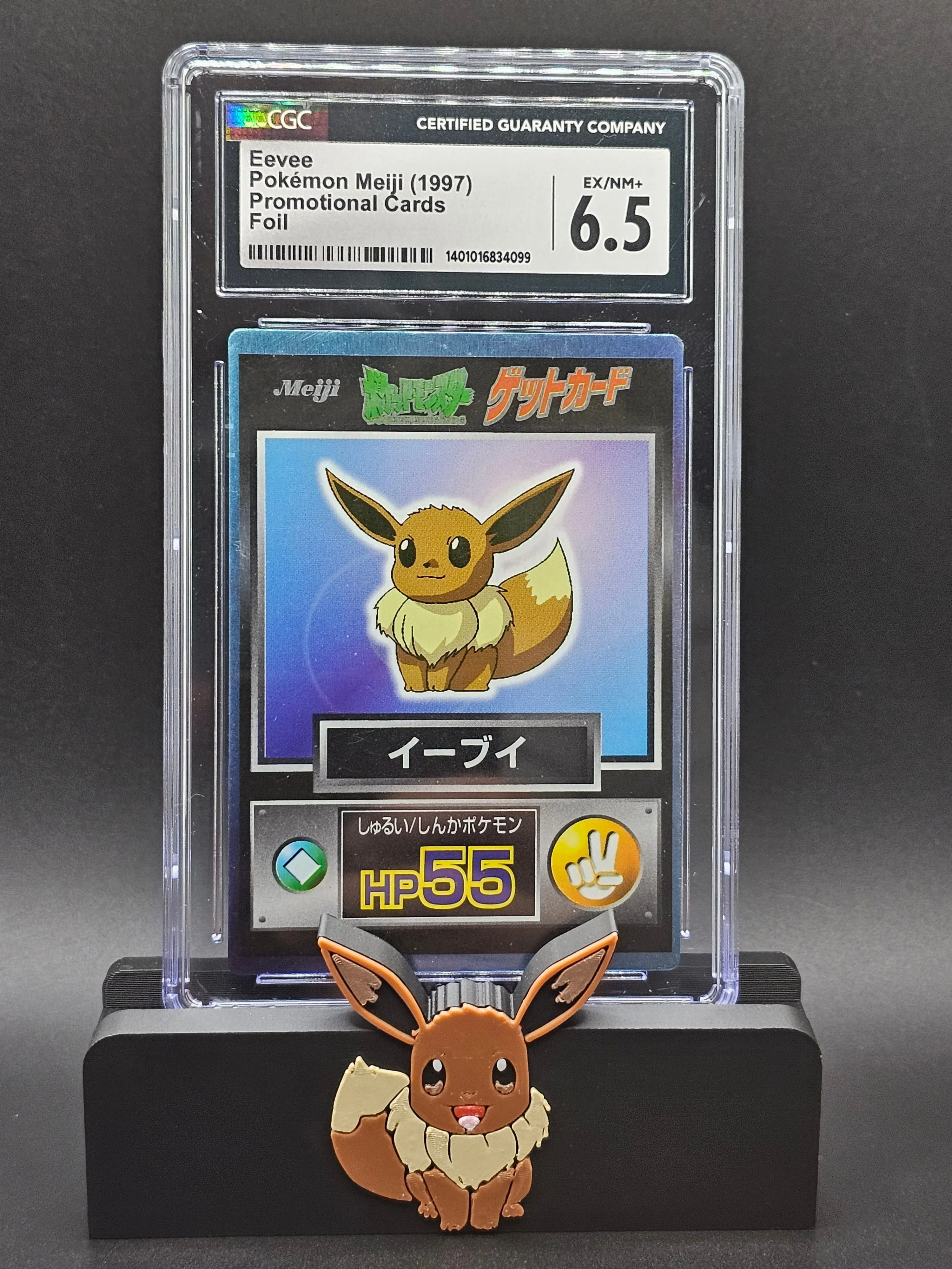 Slab: Pokemon: Eevee: Meiji Promo: CGC 6.5  Whatnot: Shop, Sell, Connect