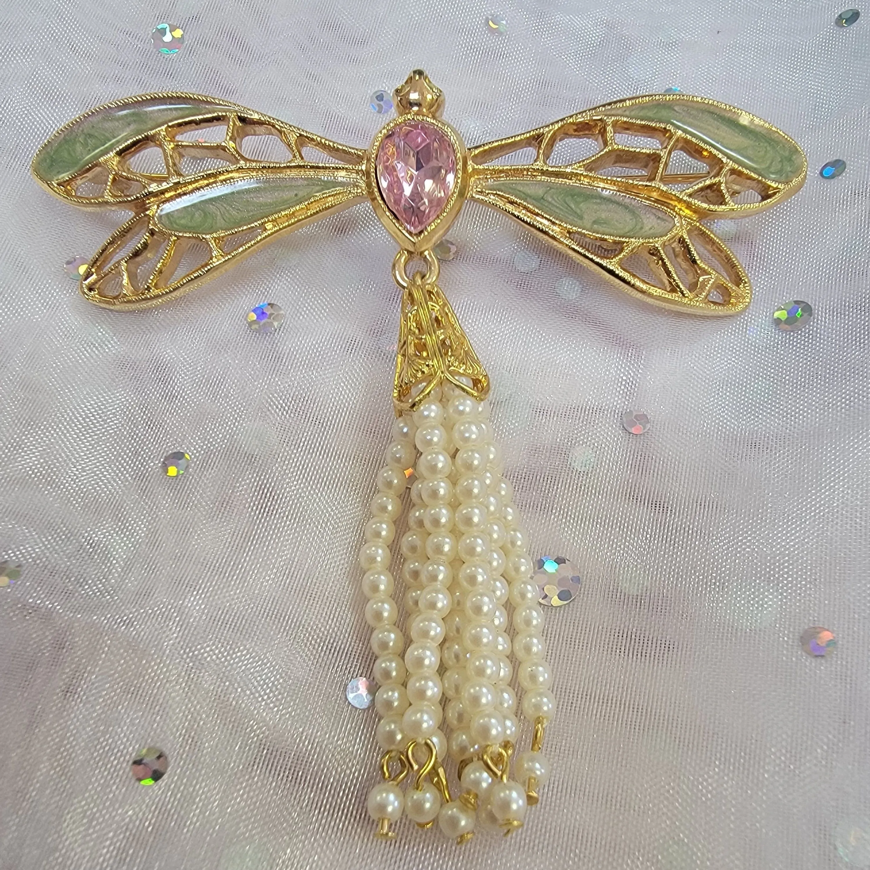 Product image for Vintage AVON DRAGONFLY Insect Bug 
