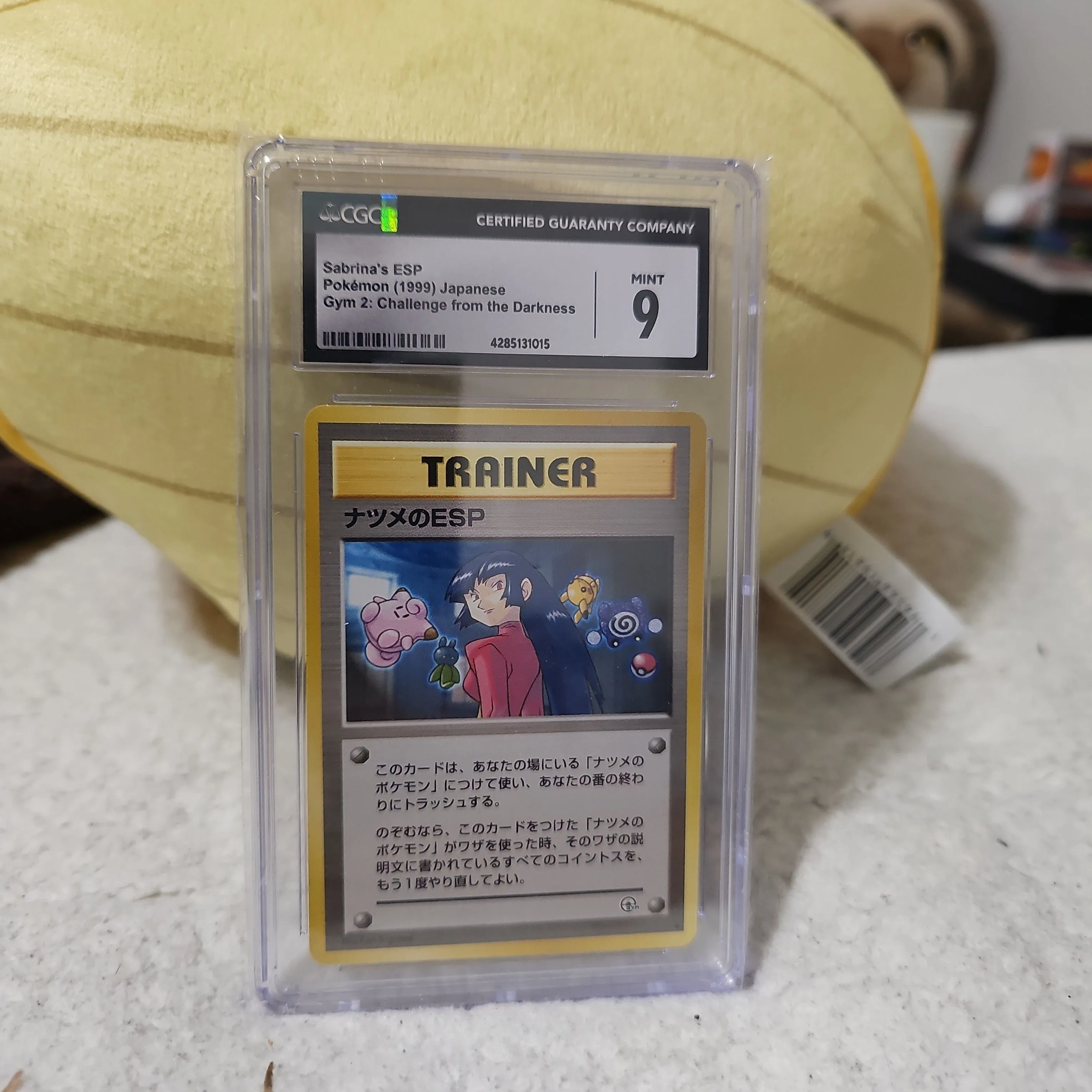 Product image for 1999 Gym 2: Challenge from the Darkness Sabrina's ESP  CGC 9