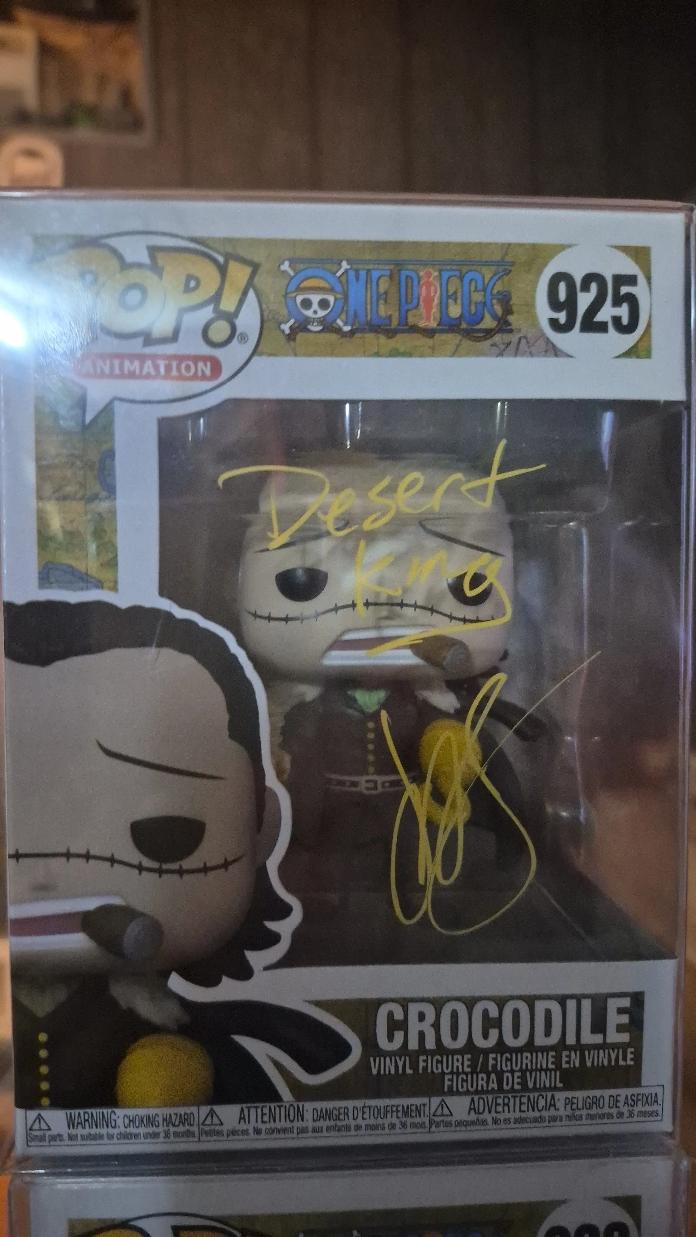 Product image for Funko Pop! One Piece Crocodile 925 SIGNED BU John Swasey