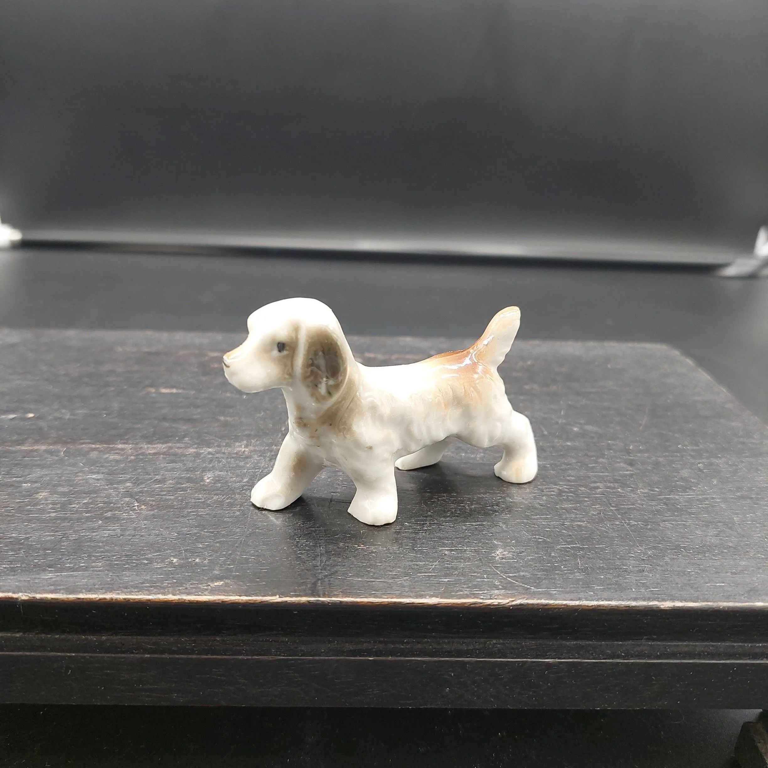 Product image for 413a Ceramic Cocker Spaniel Dog 3" Long