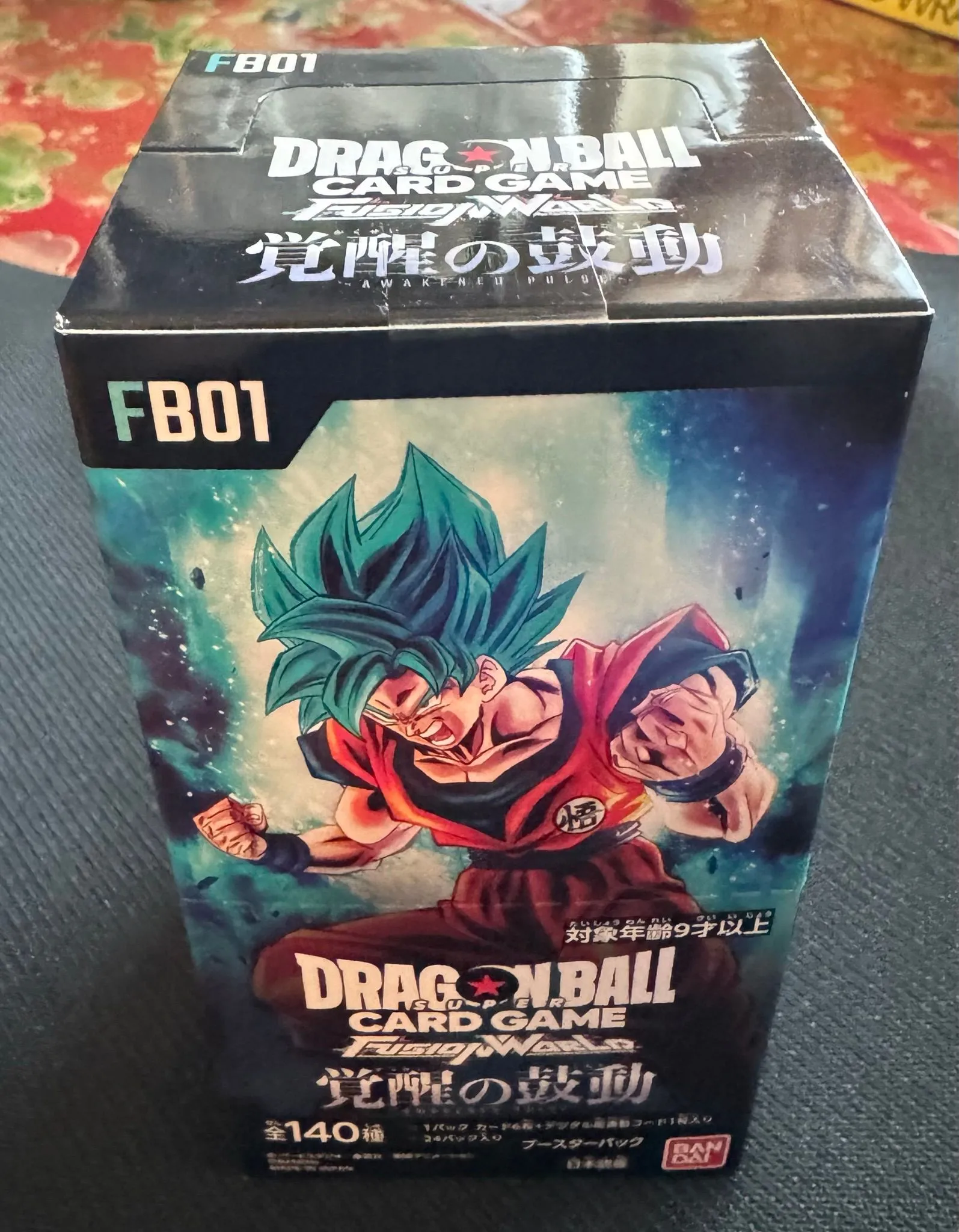 dragon ball the awakening booster box DRAGON BALL SUPER CARD GAME FUSION WORLD main image 1