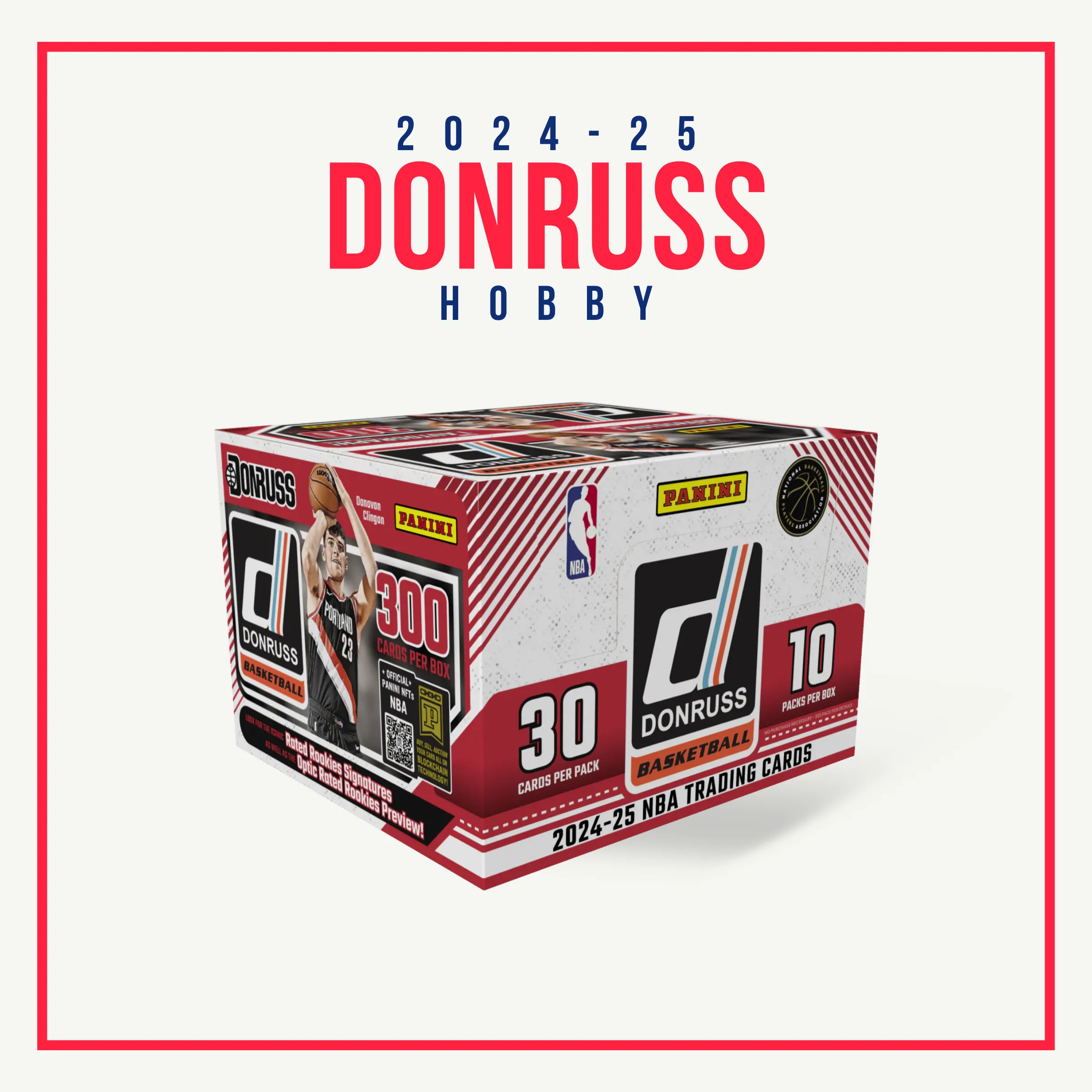 Product image for 2024-25 Panini Donruss NBA Basketball Hobby Box
