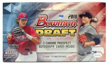Product image for Bowman Draft 2018 Baseball Hobby SUPER Jumbo Box