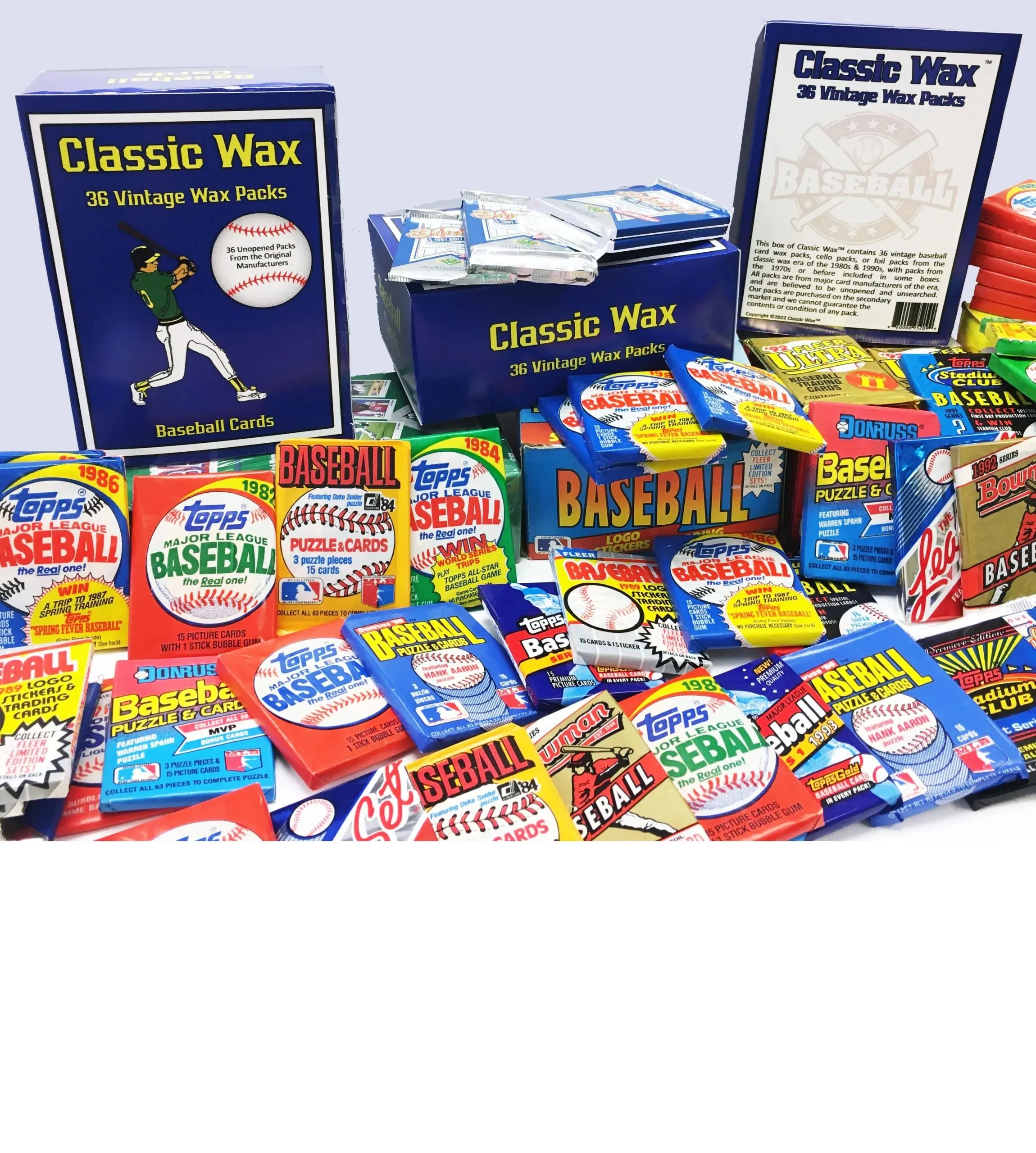 Product image for Vintage 1980s-1990s Sports Wax Packs