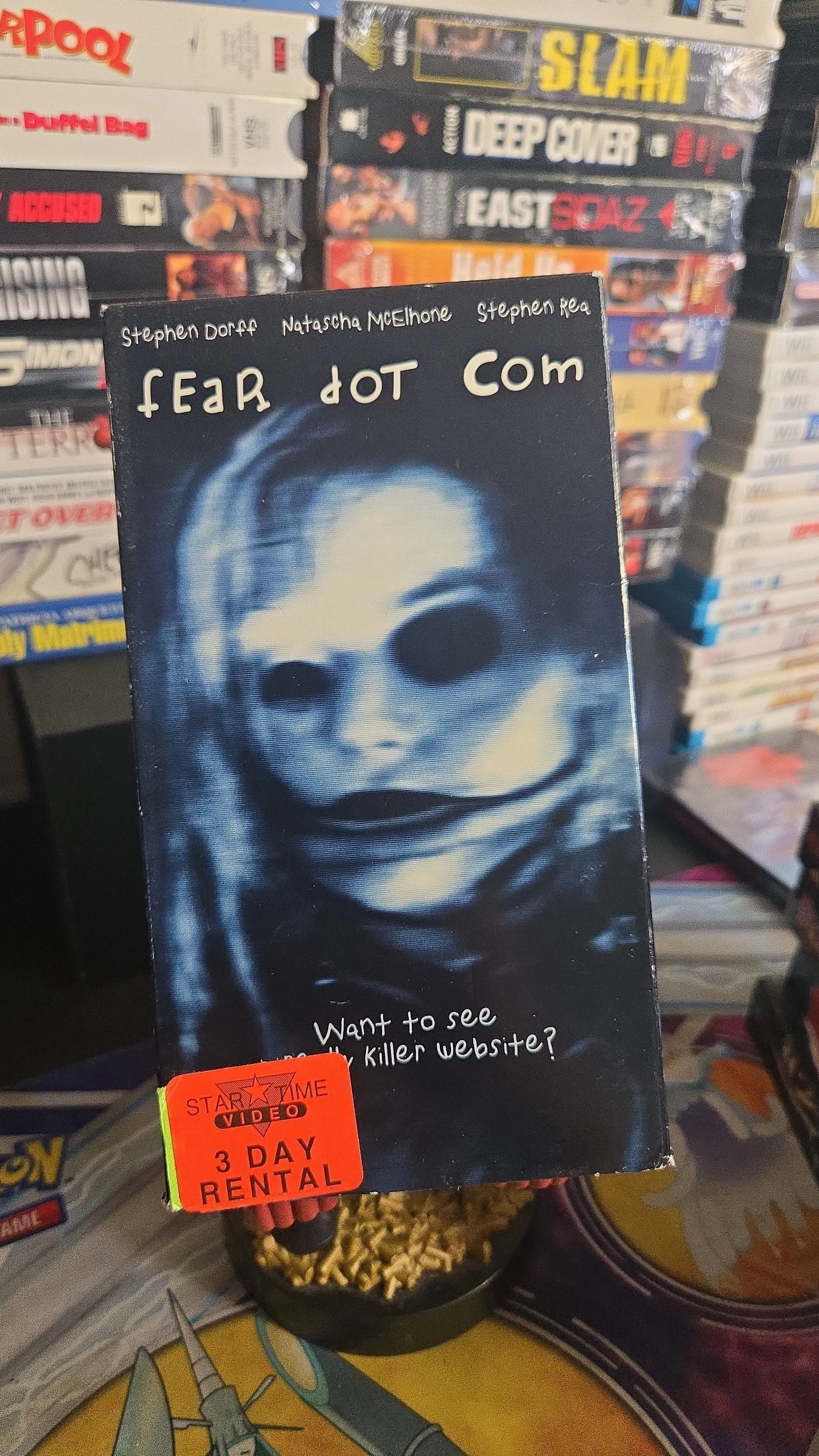 Product image for VHS - FEAR DOT COM