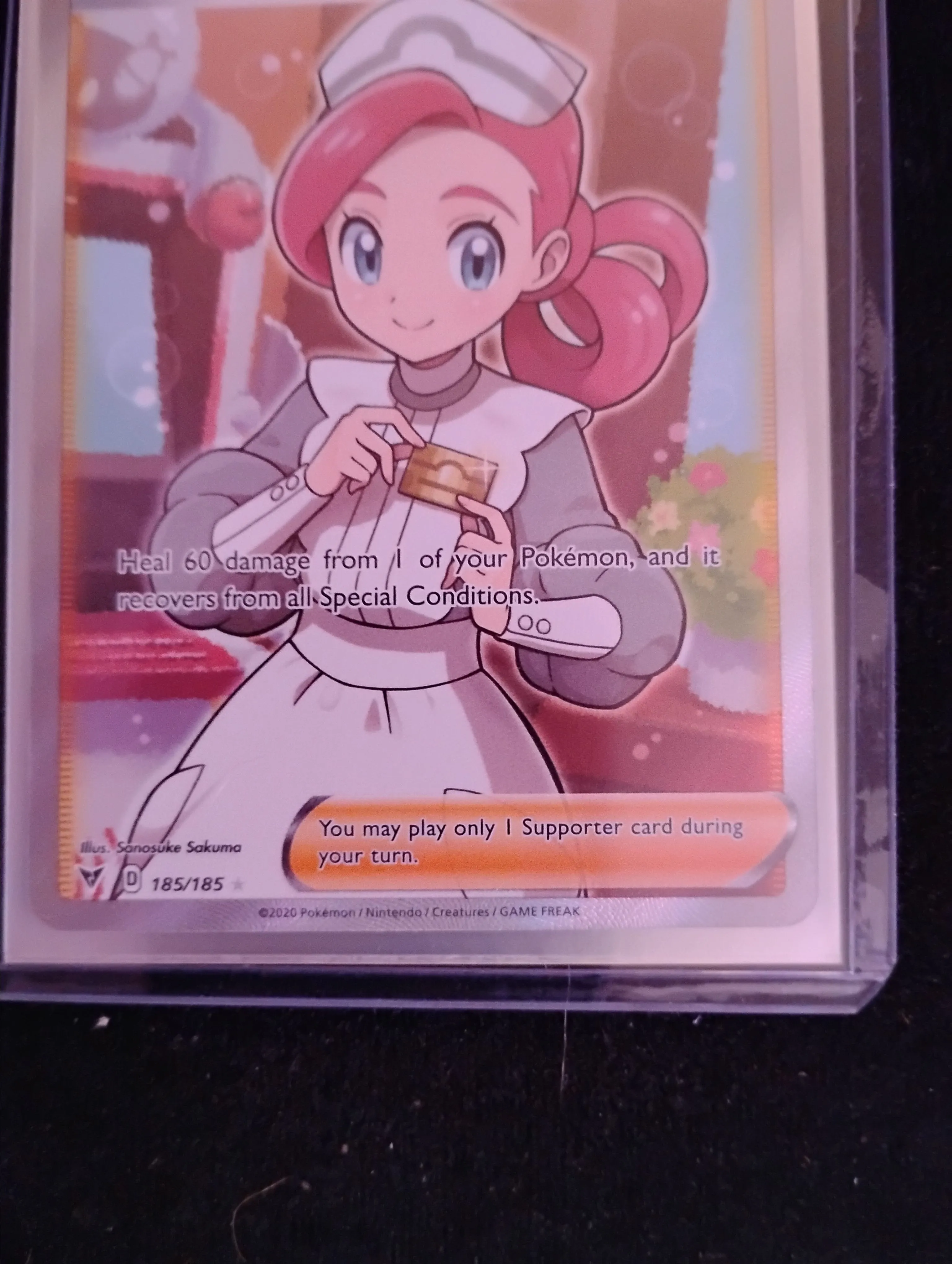Pokemon Trading Card Vivid voltage Pokemon Center Lady 185/185  Whatnot:  Shop, Sell, Connect