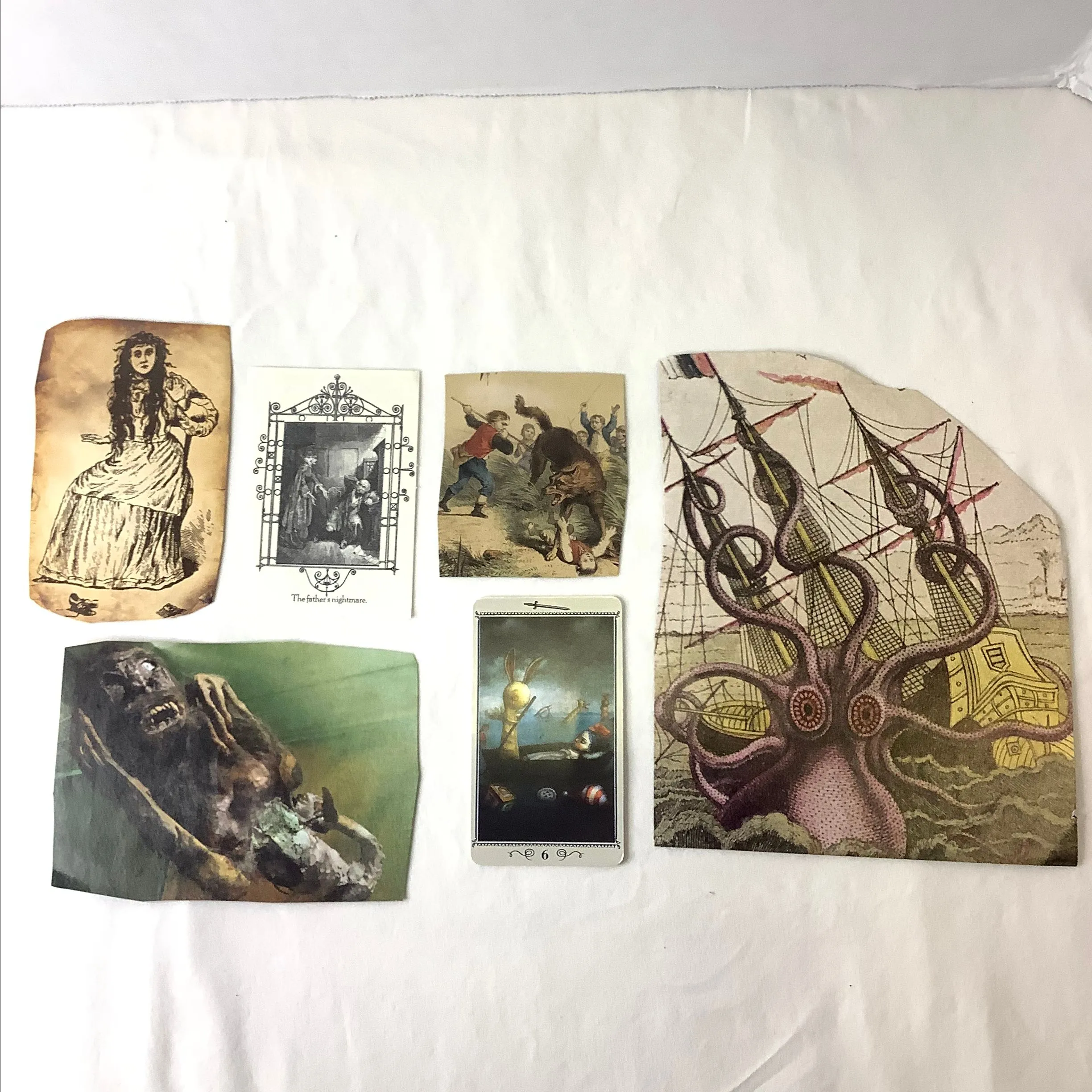 Product image for 9. Scary junk journal lot