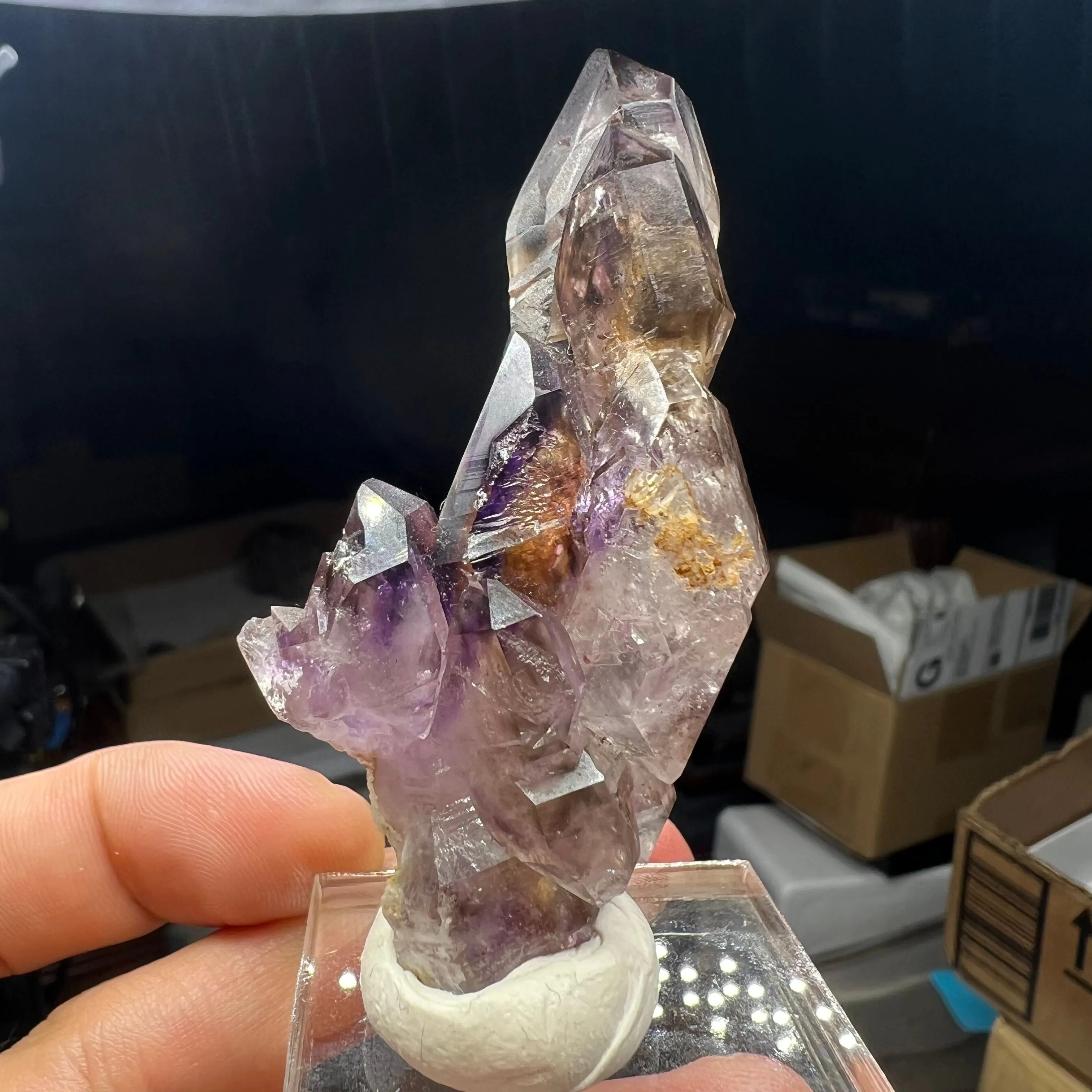 Product image for Brandberg Amethyst Oddball with an Elongated Point