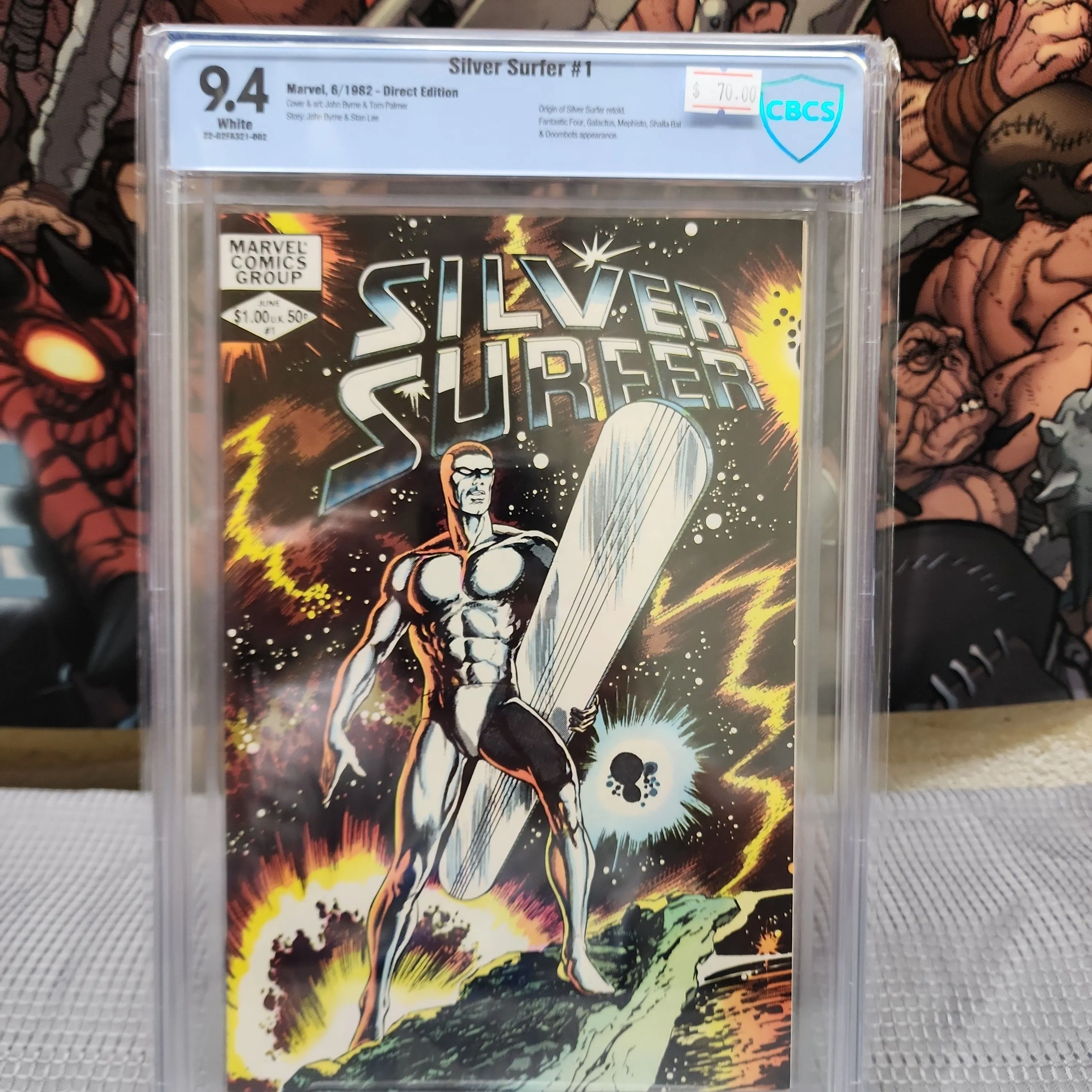 Product image for Silver Surfer #1 CBCS 9.4