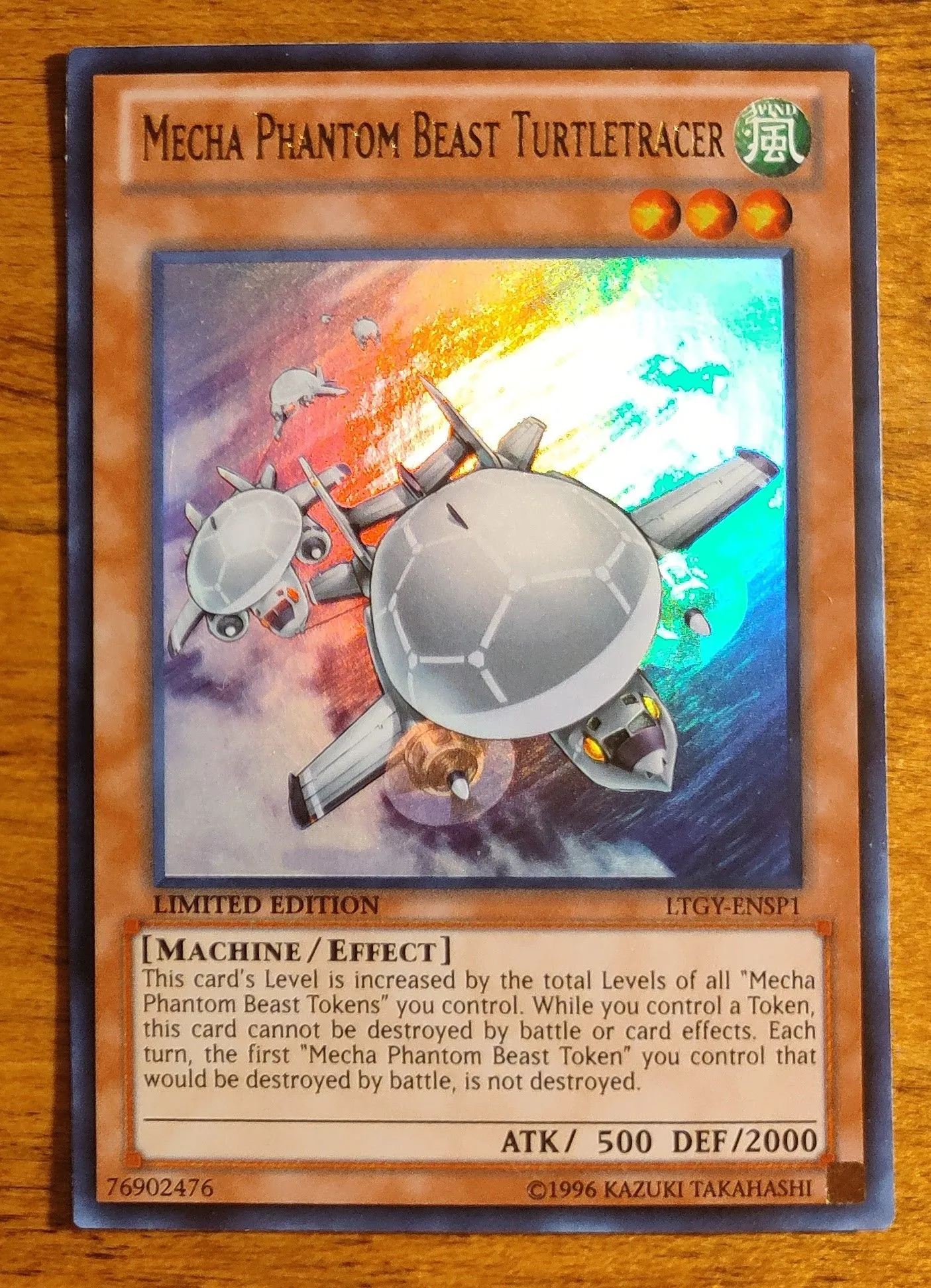 Yu-Gi-Oh! Mecha Phantom Beast Turtletracer LTGY-ENSP1 limited edition ultra  rare  Whatnot: Shop, Sell, Connect