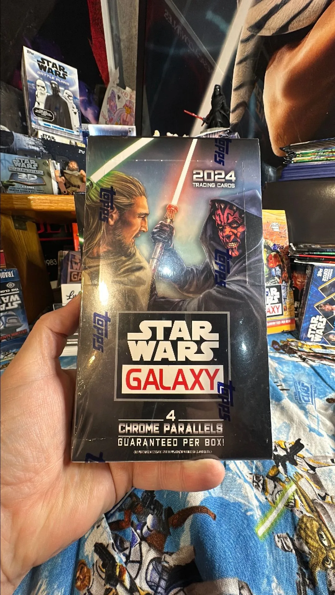 Product image for Personal Rip 2024 GameStop galaxy Chrome Hobby Box