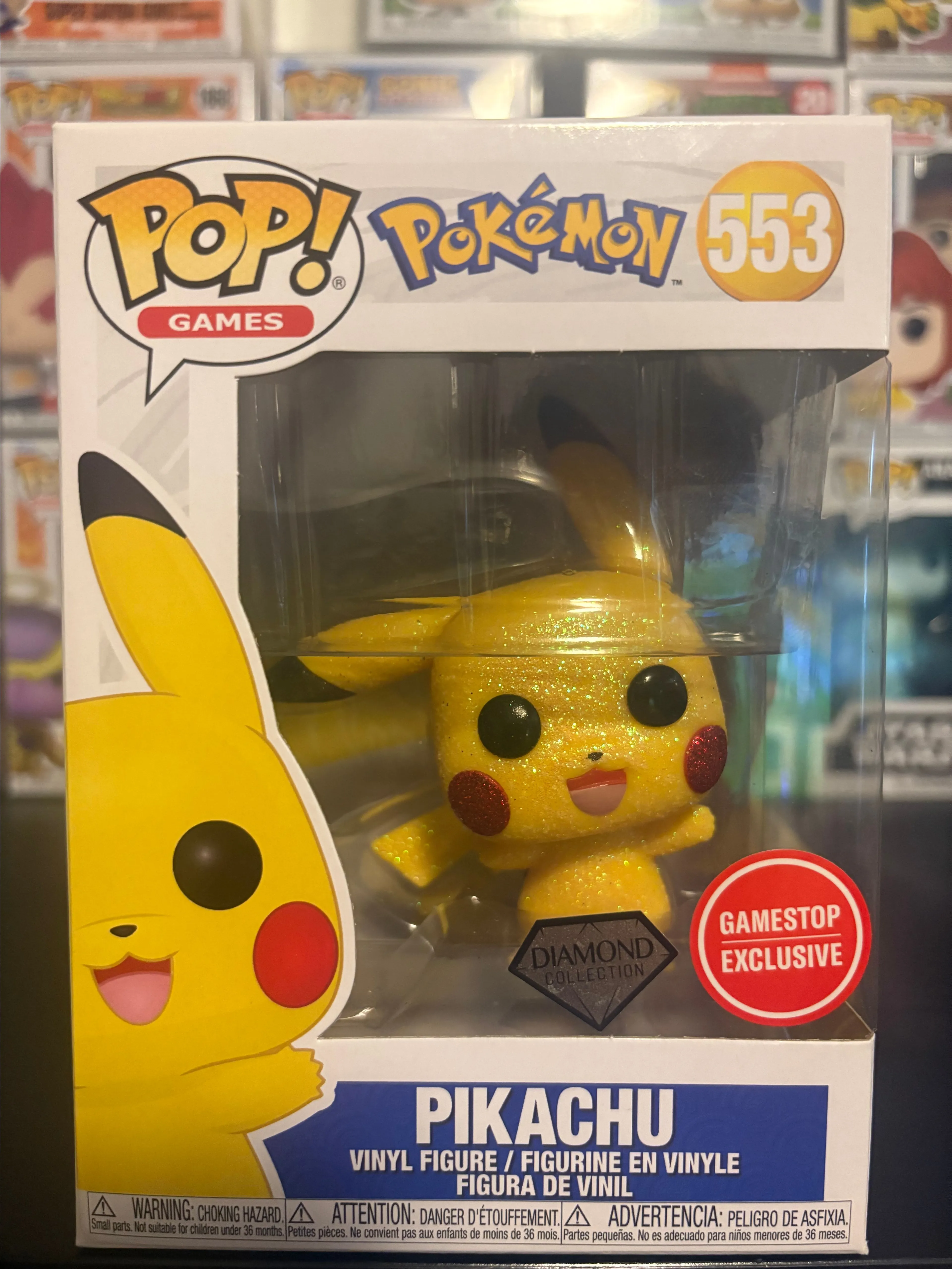 Product image for (Pokemon)Pikachu 553 Diamond GameStop Exclusive