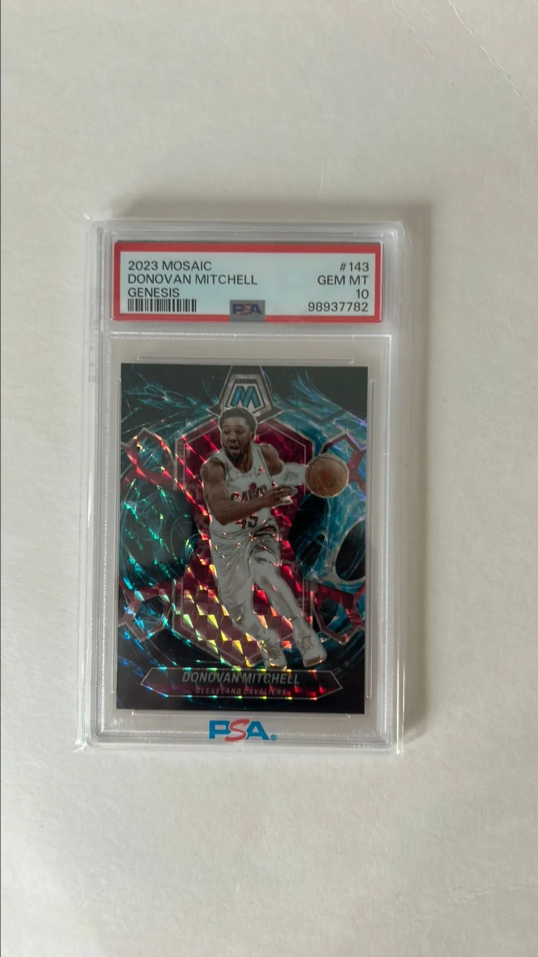 Product image for Donovan Mitchell genesis psa 10
