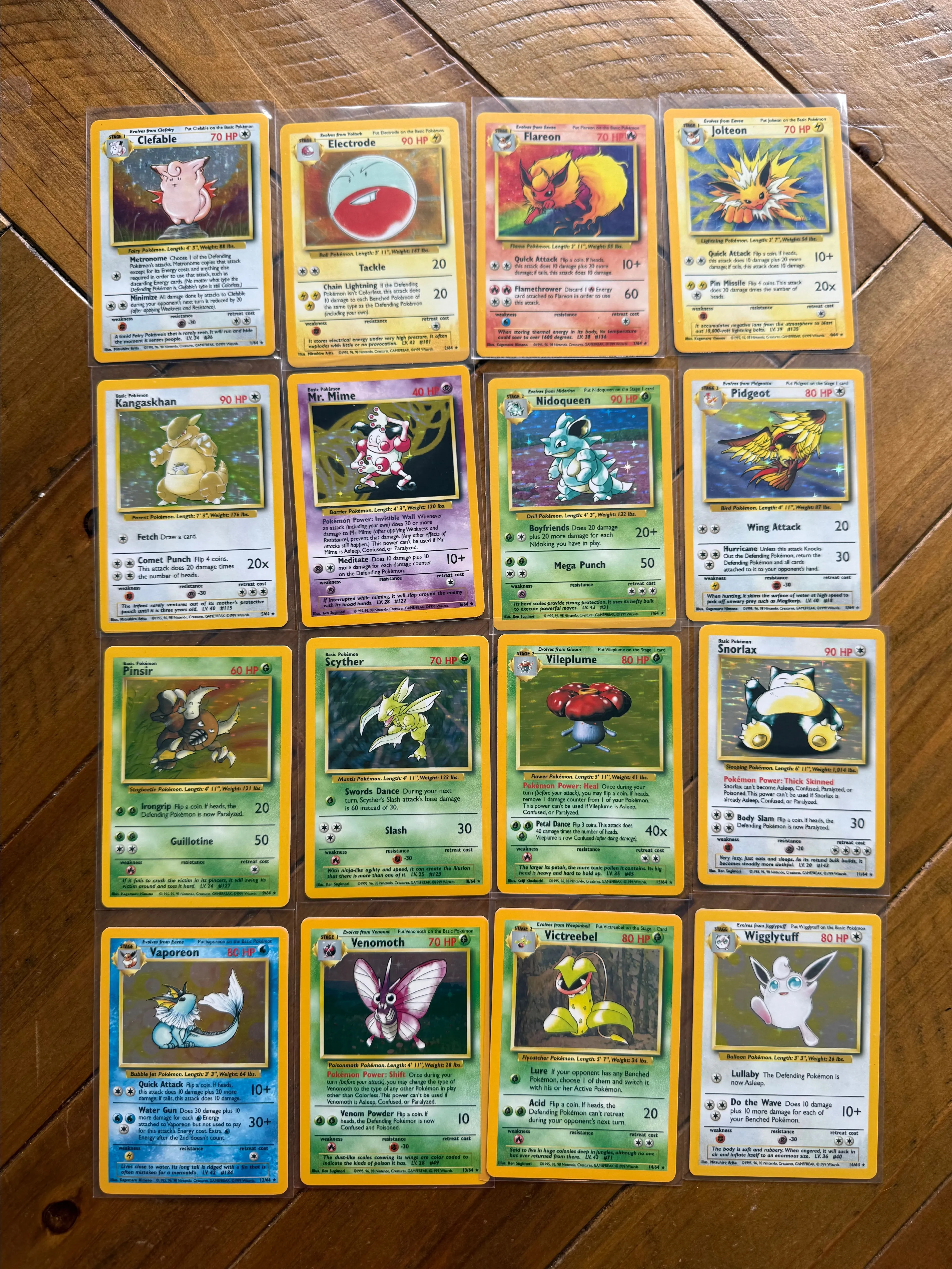 Product image for COMPLETE NM "NO SYMBOL JUNGLE" SET