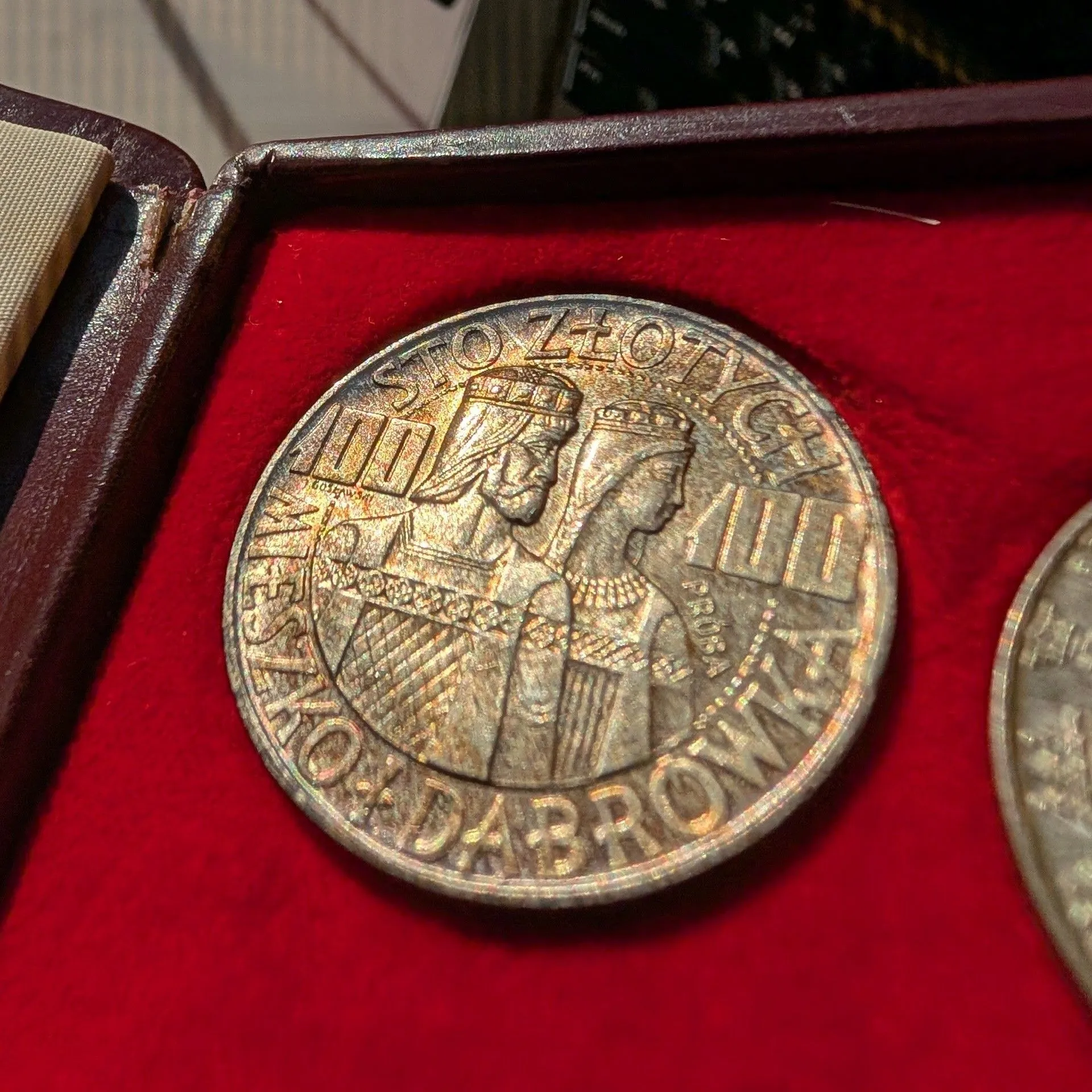 Product image for Poland  966 - 1966 One Hundred Zlotych Polish Millennium Three Silver Coin Set