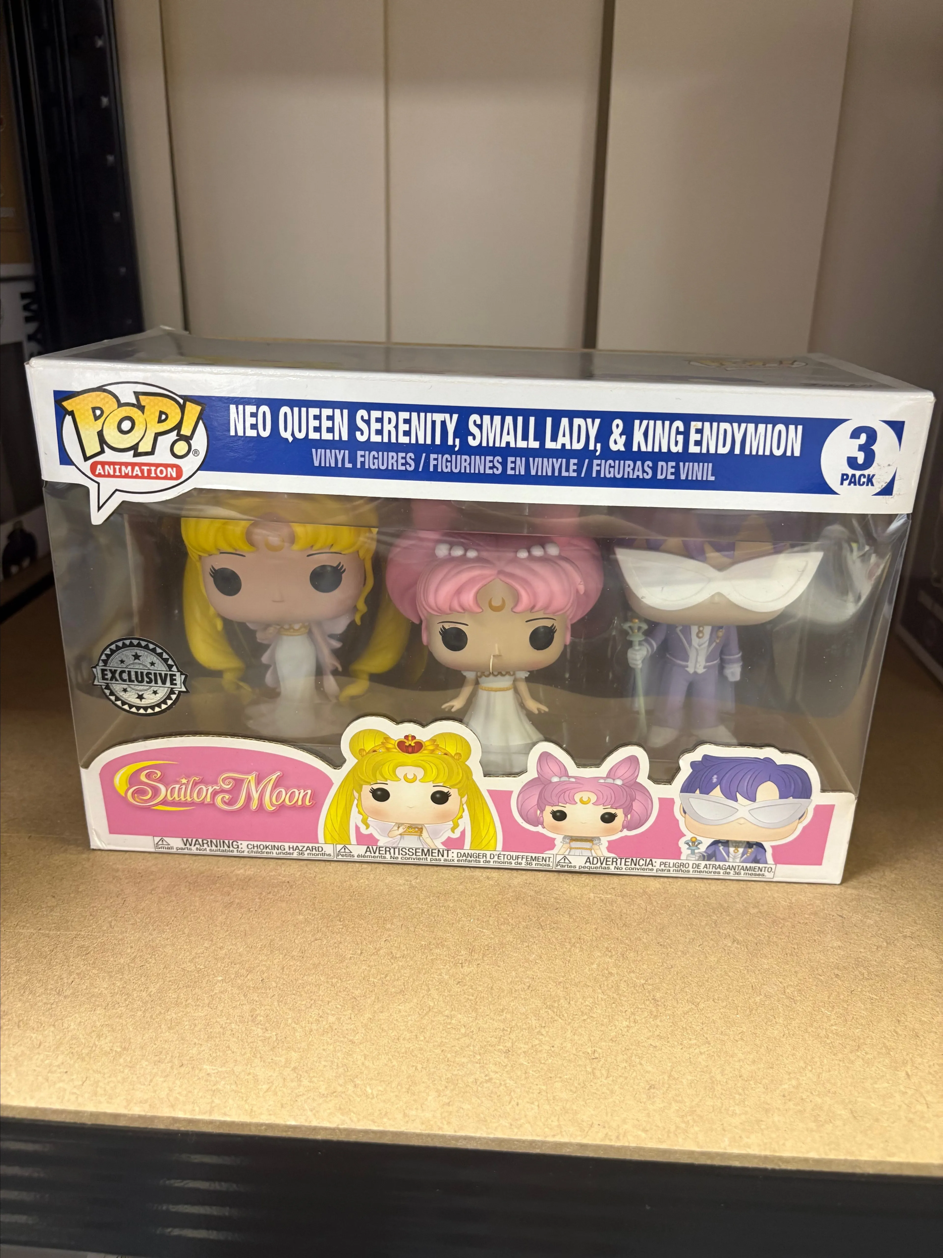 Product image for Sailor moon 3 pack funko