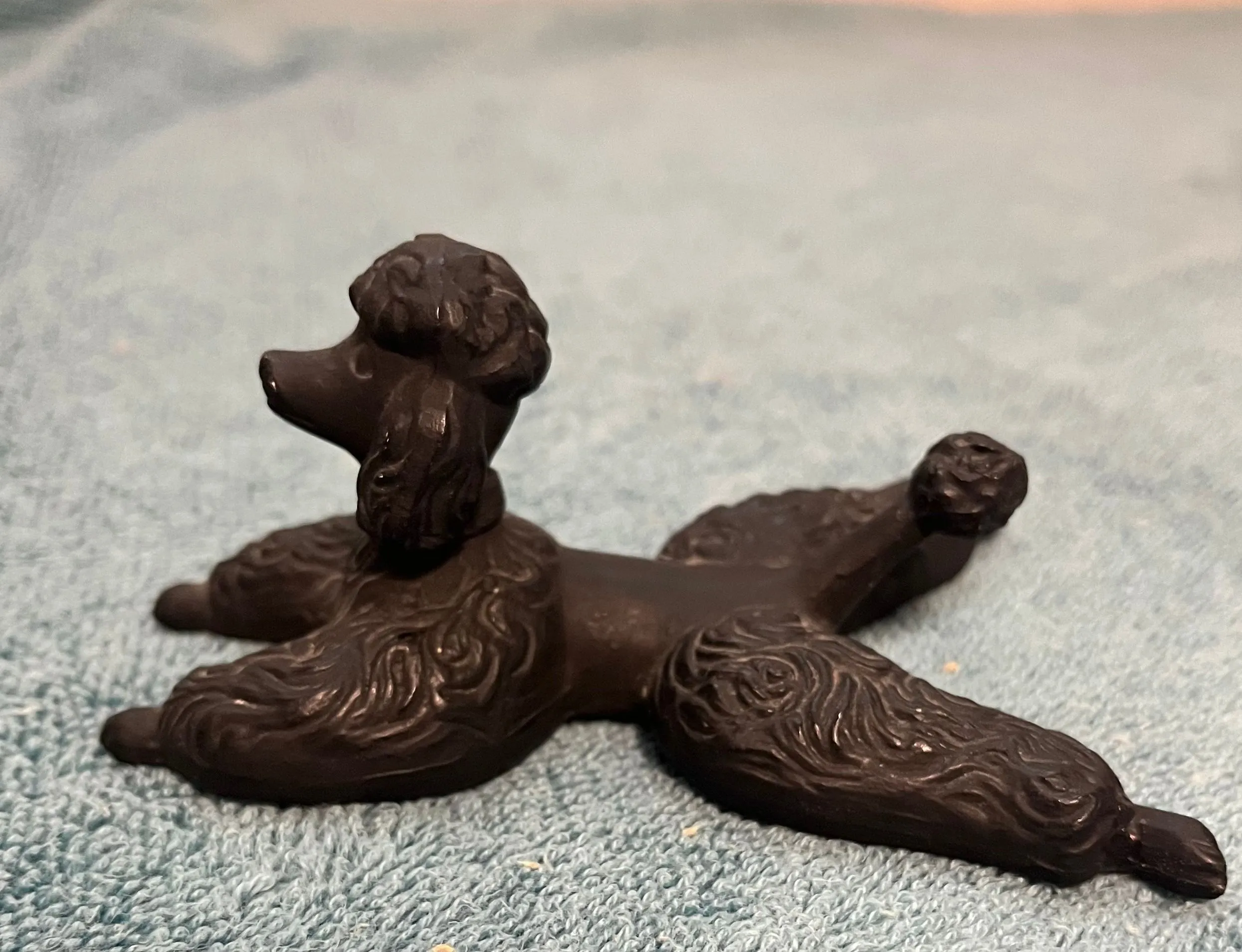 Product image for Vintage Ceramic Poodle Sploot
