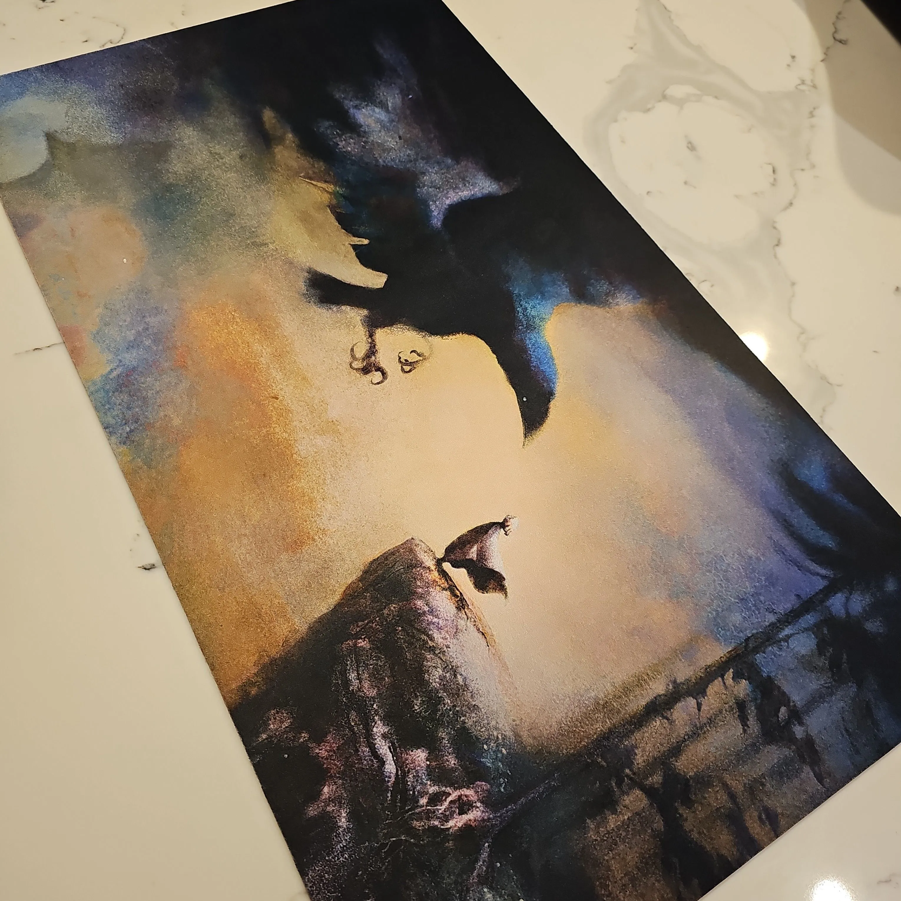 Product image for Seb McKinnon x Erin Vest "The Answered Call" Signed Playmat