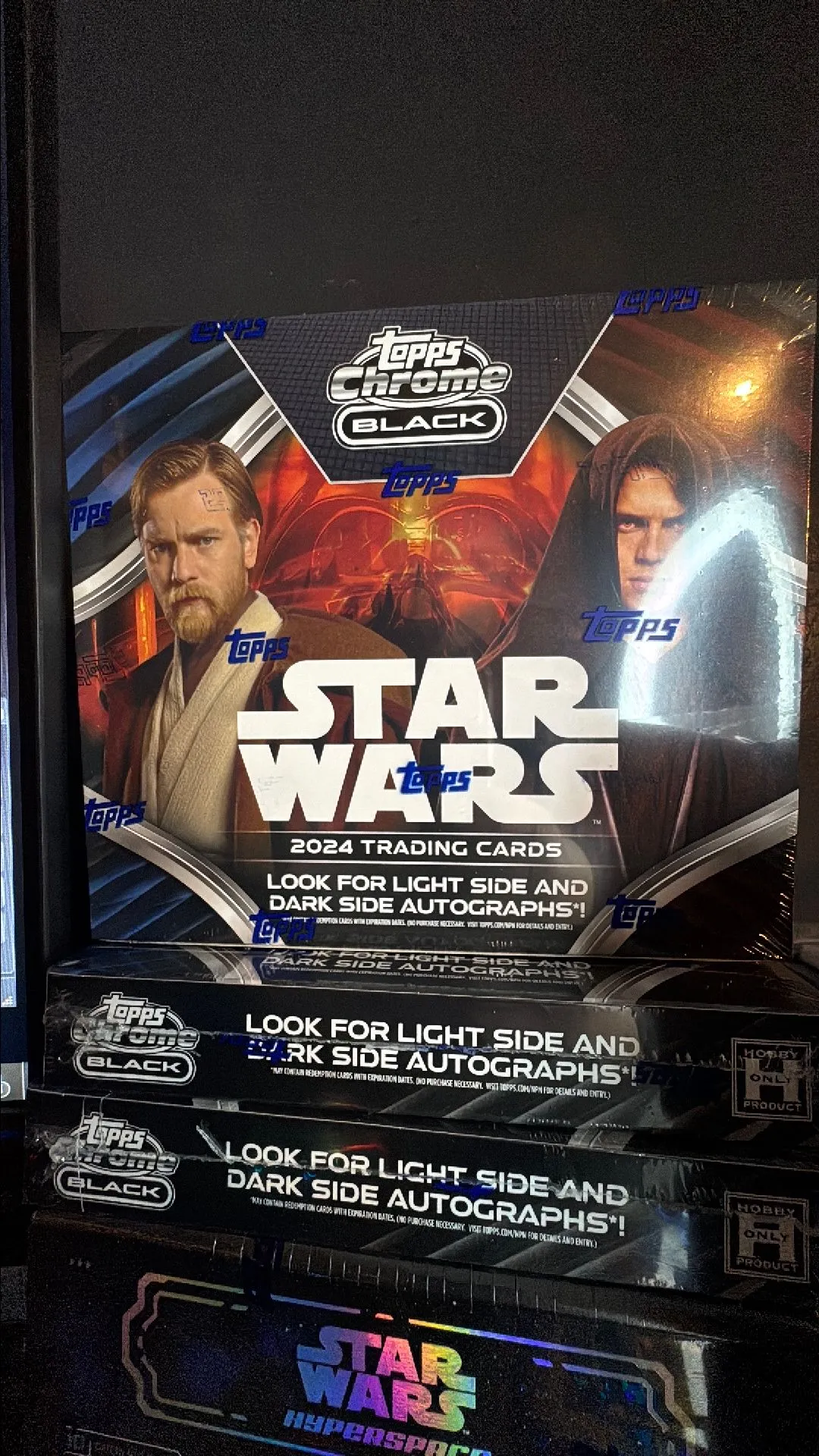 Product image for Topps Chrome Black 2024 Hobby Box