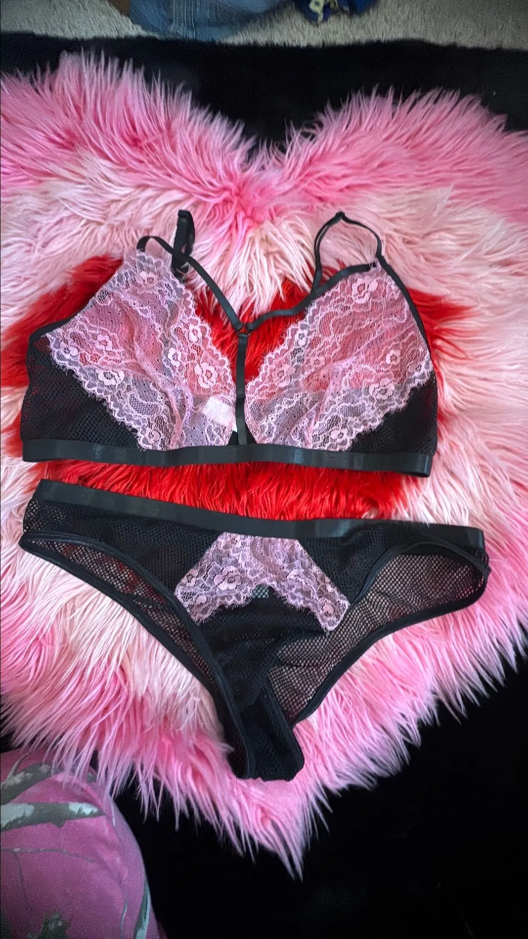 Product image for iJac mesh bralette n panty set