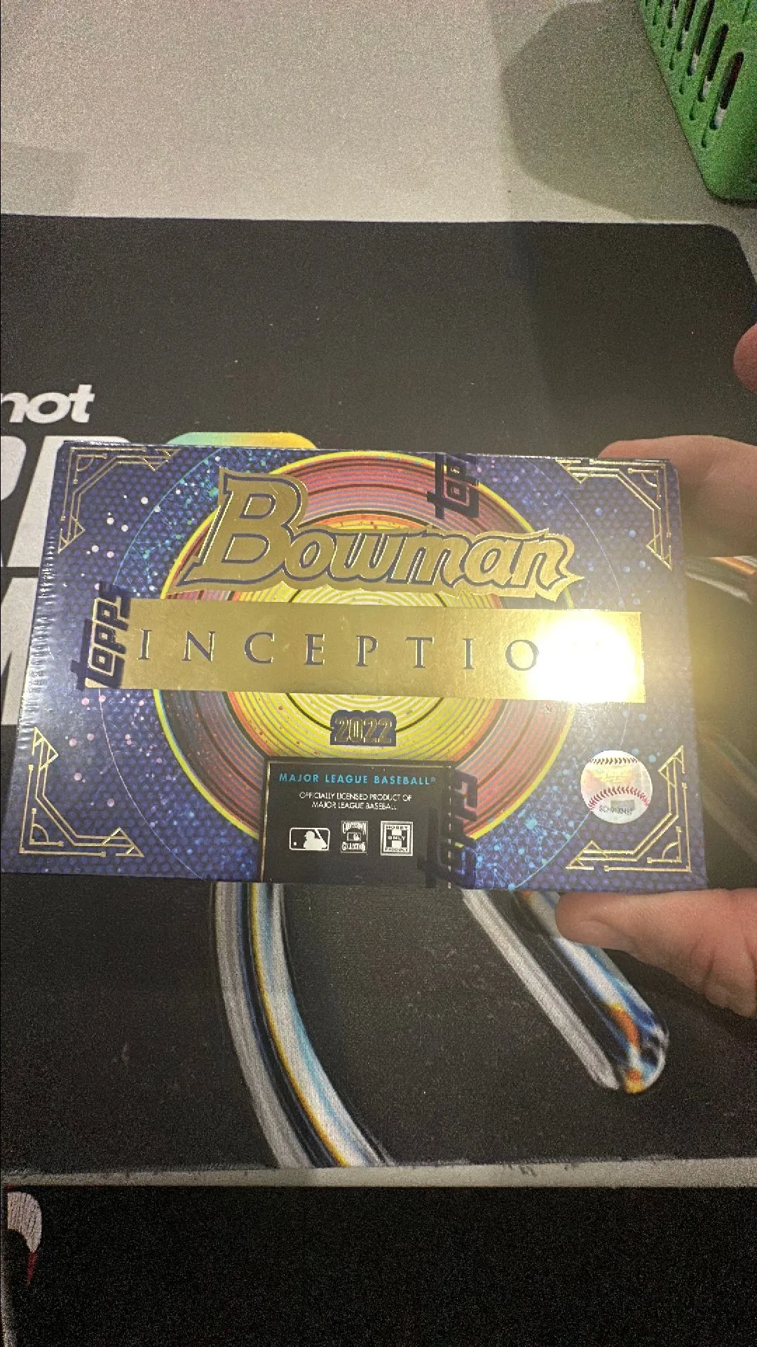Product image for ( 1 ) 2022 Bowman Inception Baseball Hobby Box Sealed 2 Hits Per Box