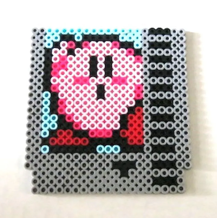 Product image for Perler Bead Kirby NES Cart